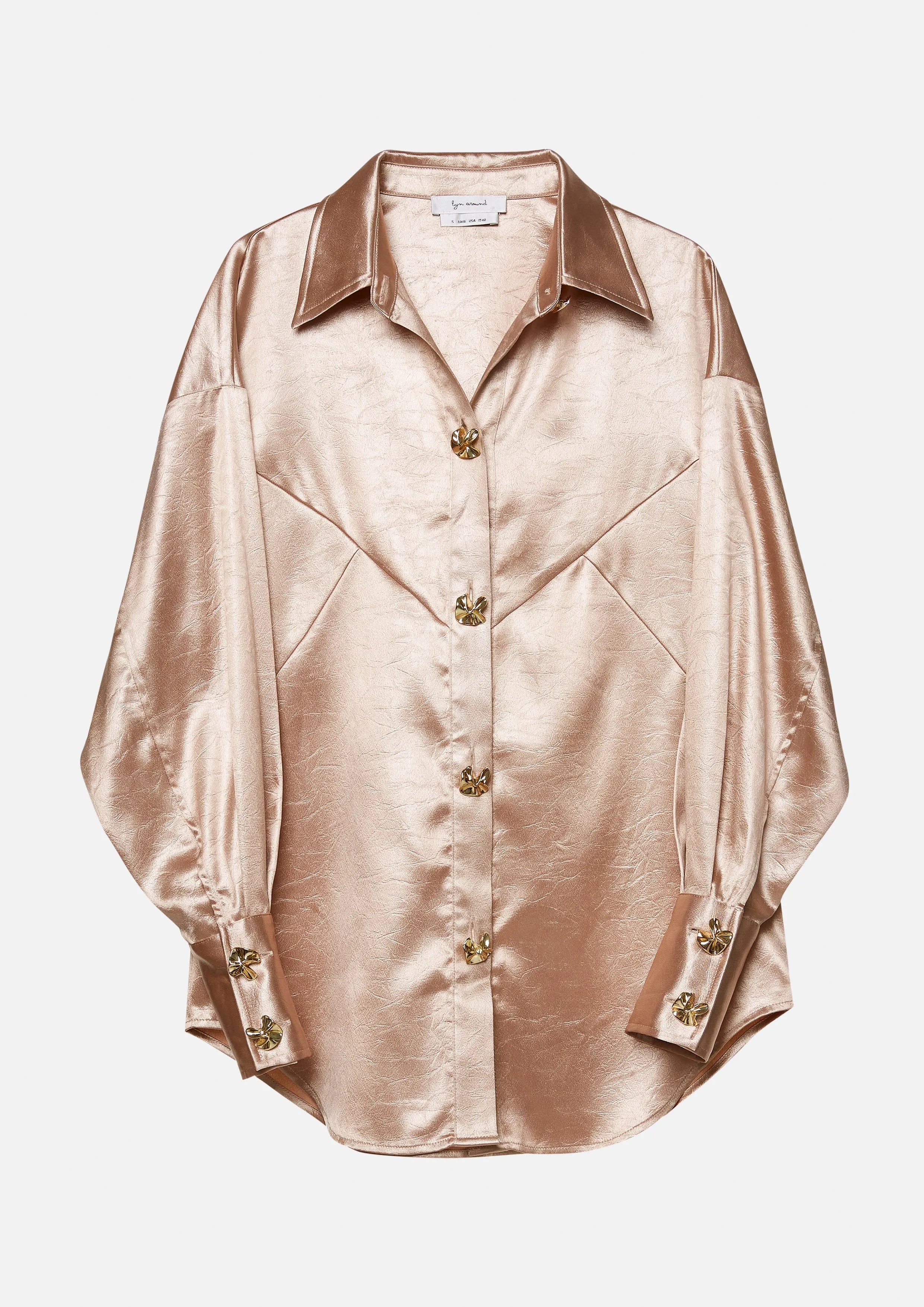 Metallic Oversized Shirt Best Bunnies