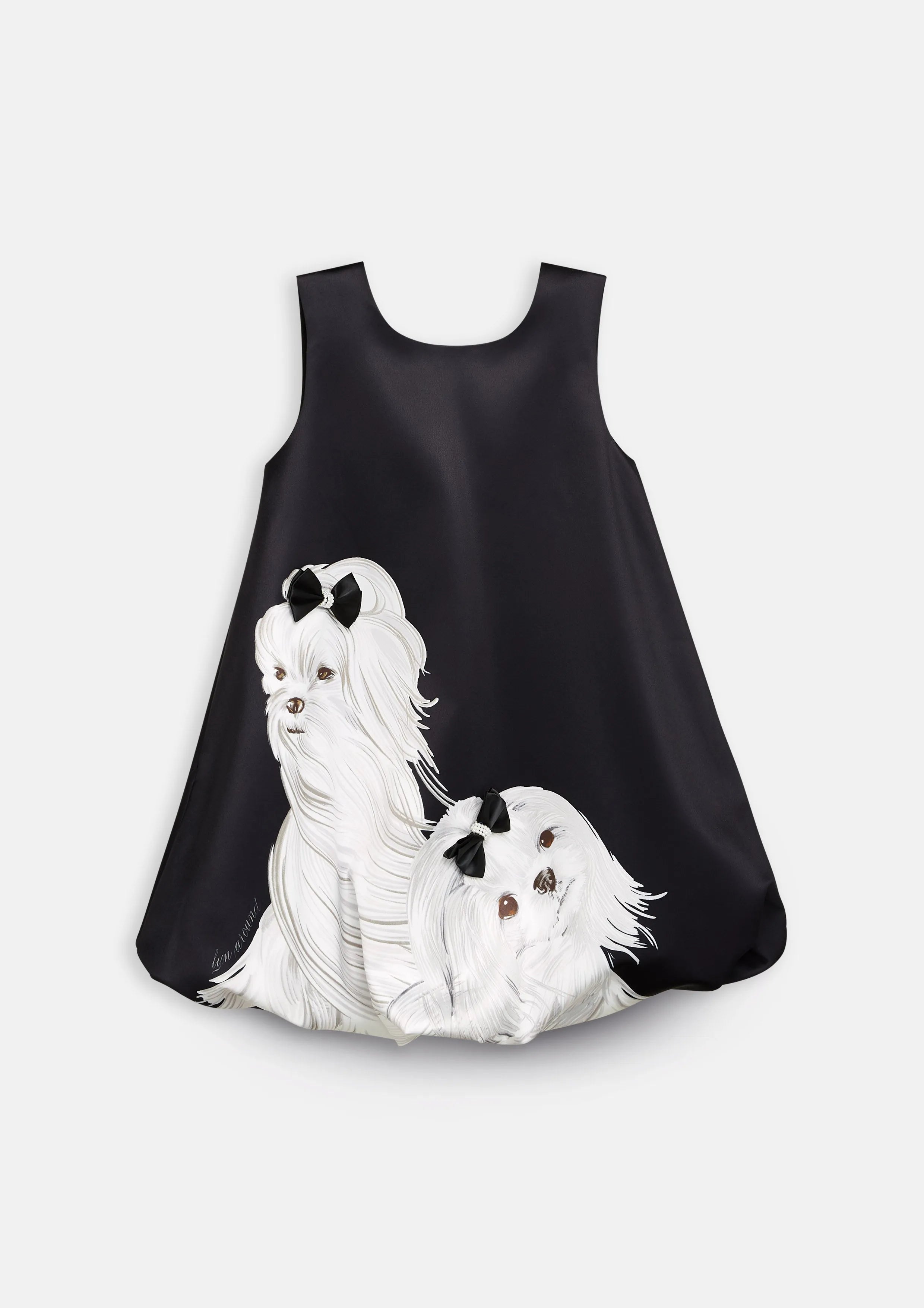 Maltese Bubble Dress For Girls The Canine Whisperer