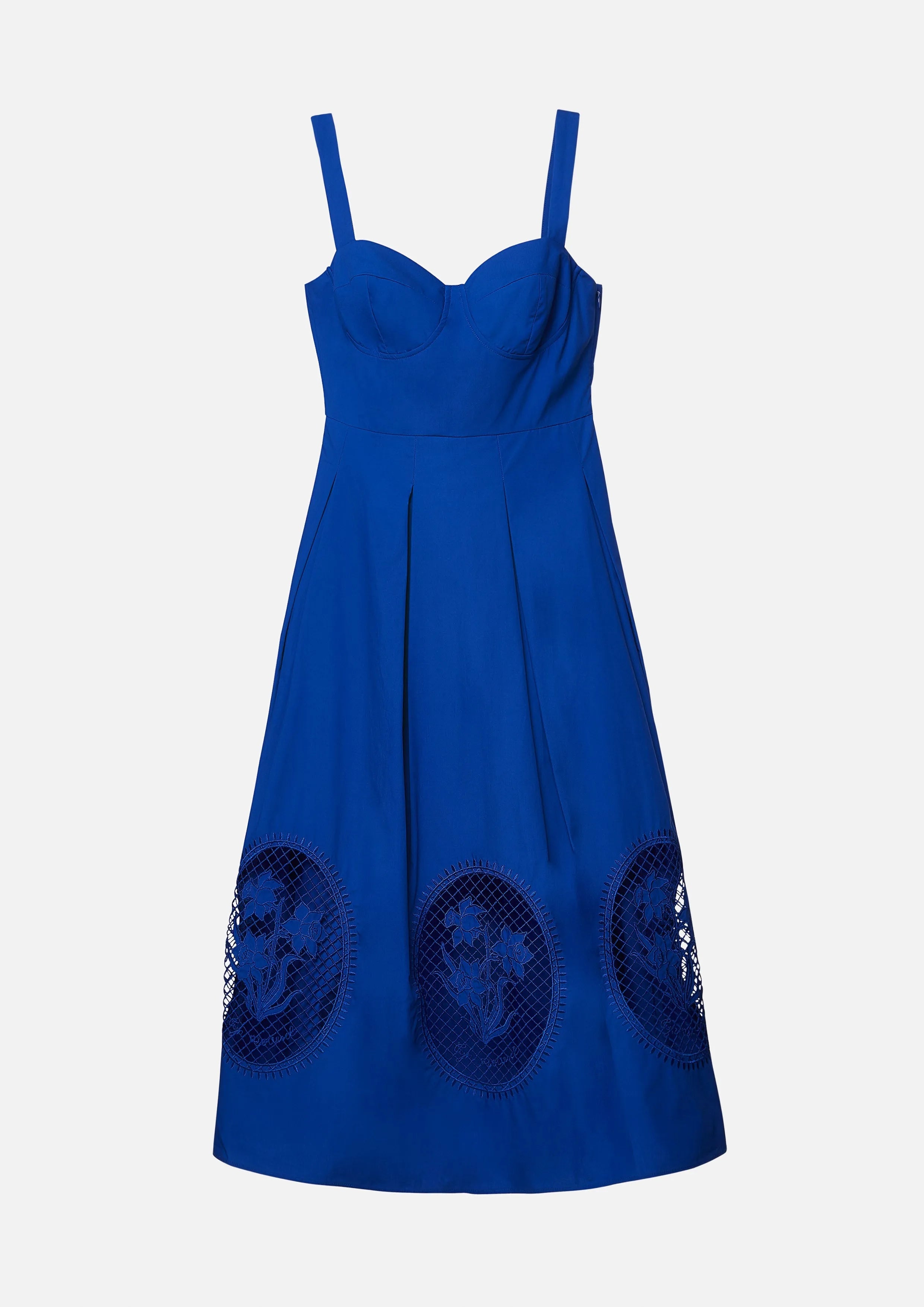 Floral Cutout Midi Dress Rustic Haven
