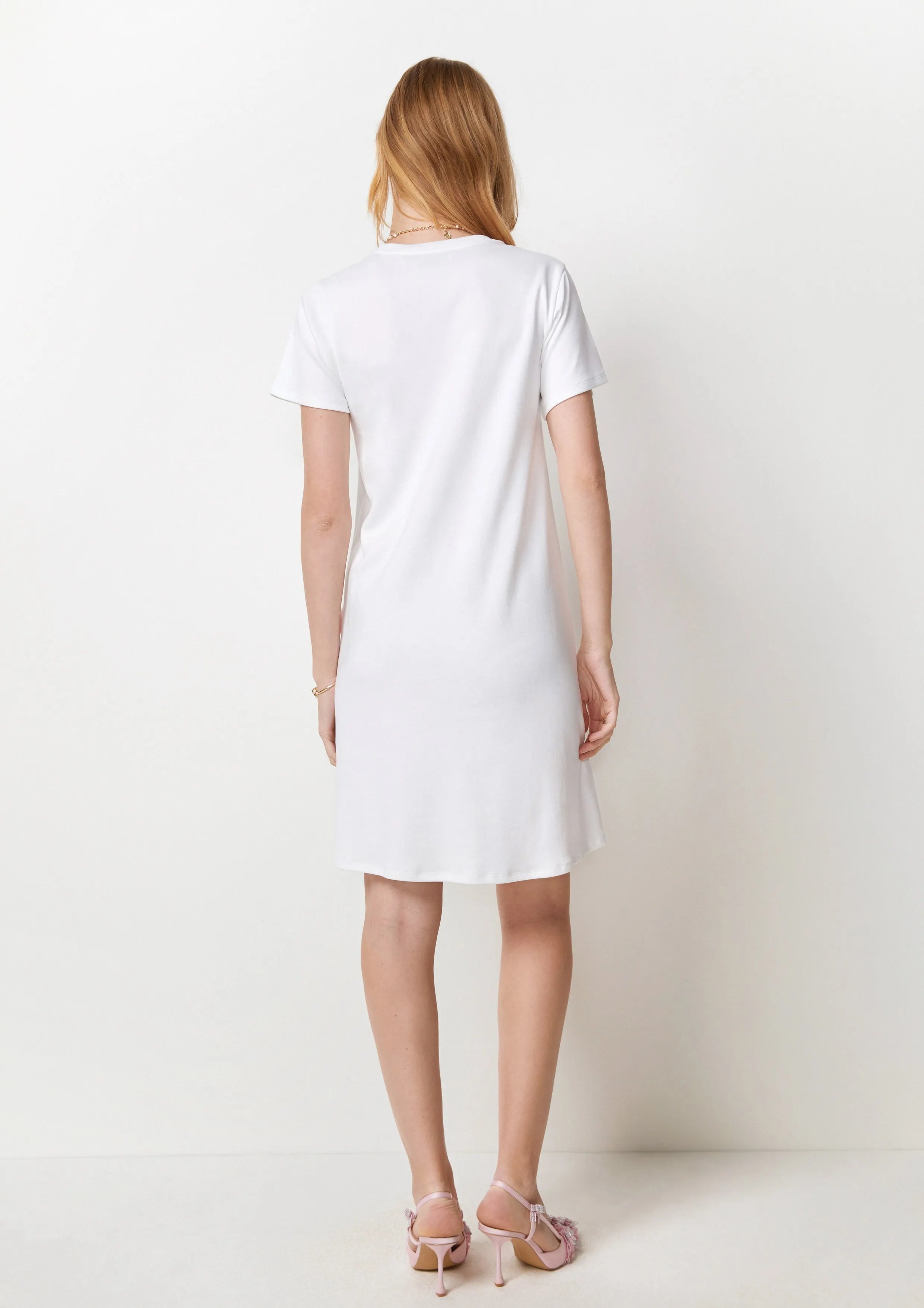 Ribbon T-Shirt Dress Best Bunnies