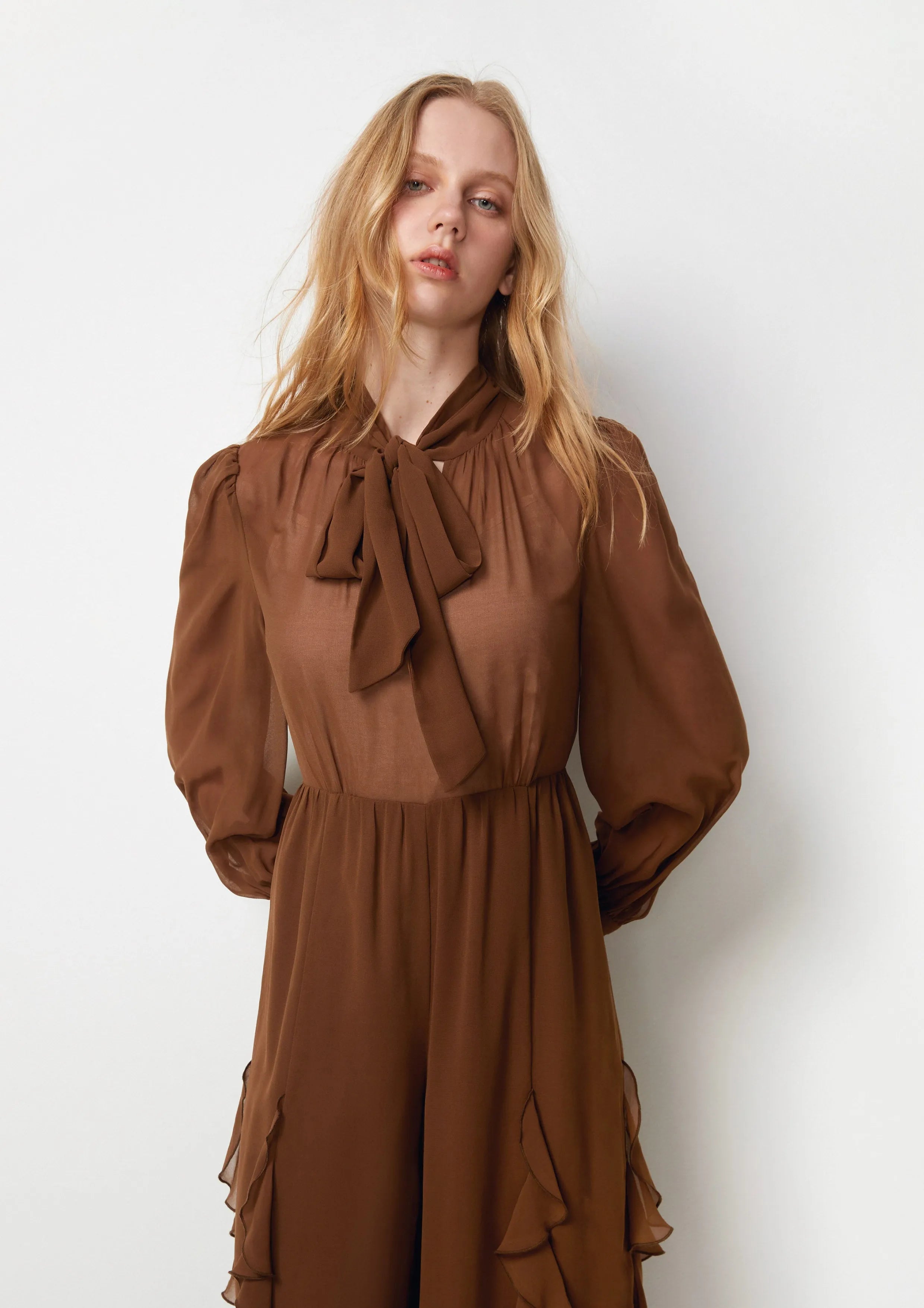 Cascade Ruffle Jumpsuit The Canine Whisperer