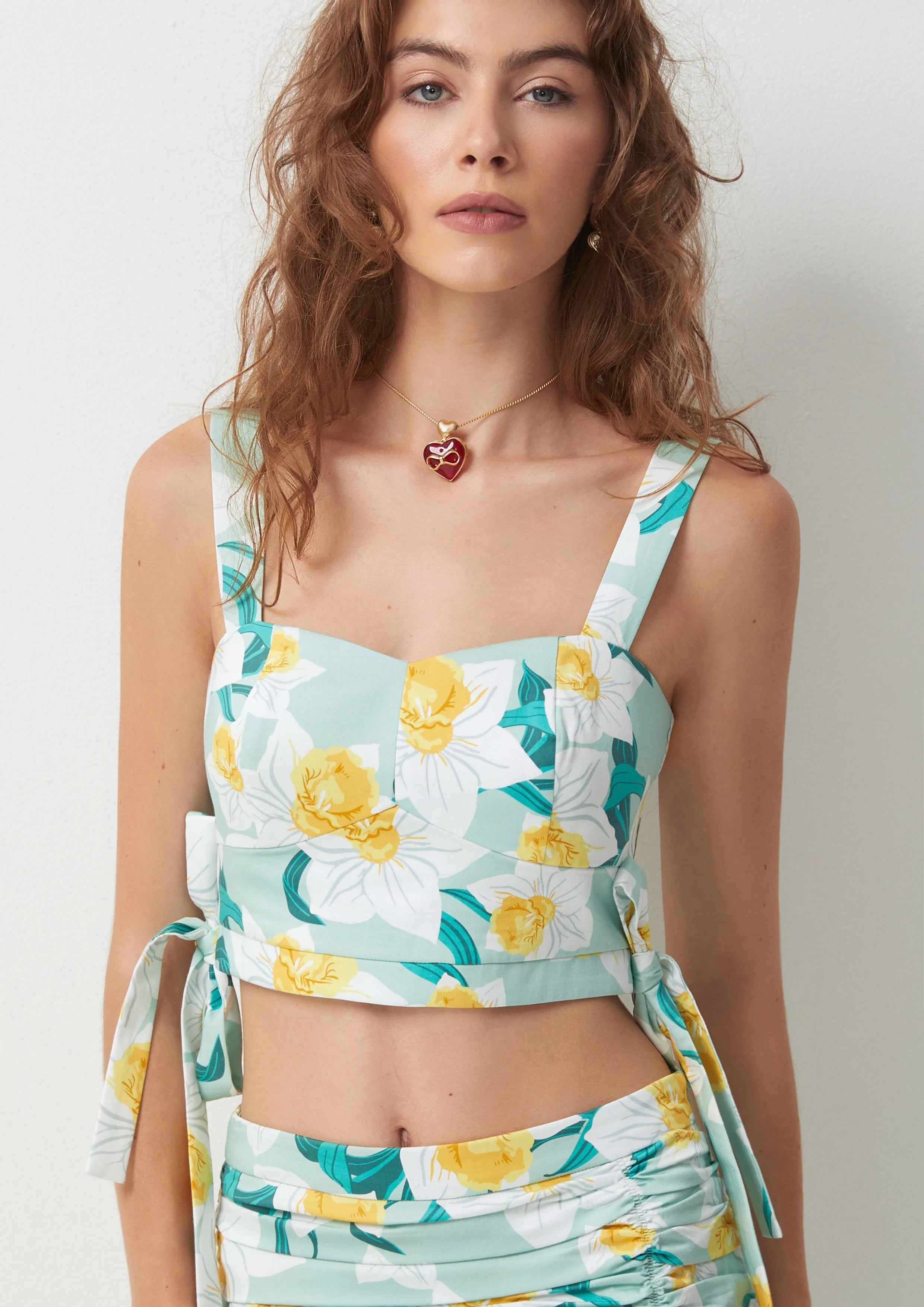 Daffodil Crop Top Rustic Haven