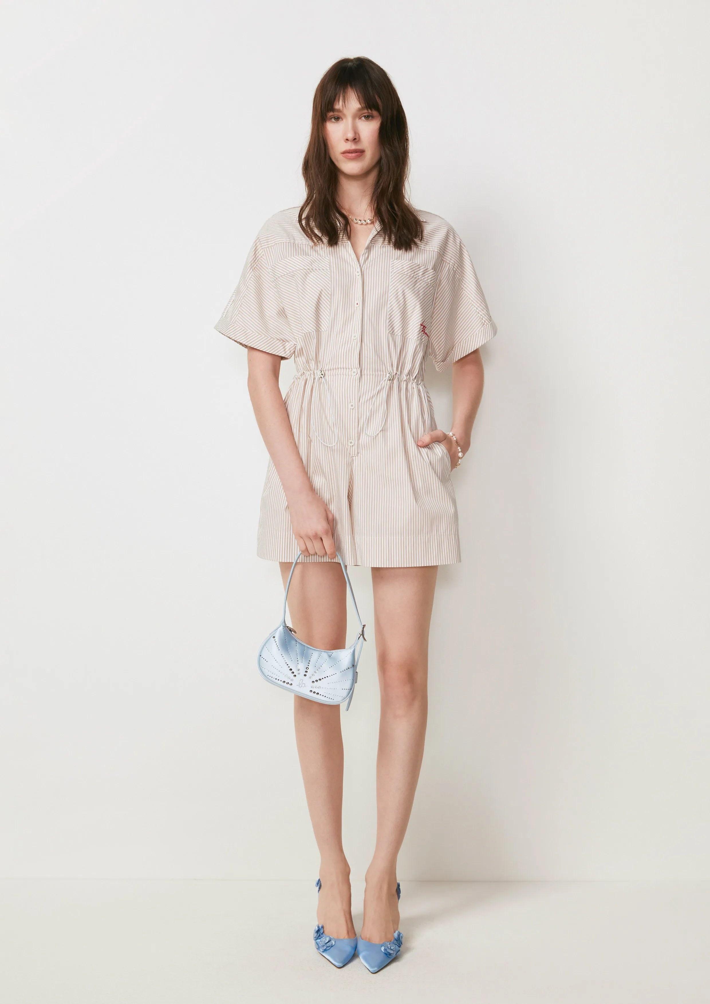 Striped Romper La La Land