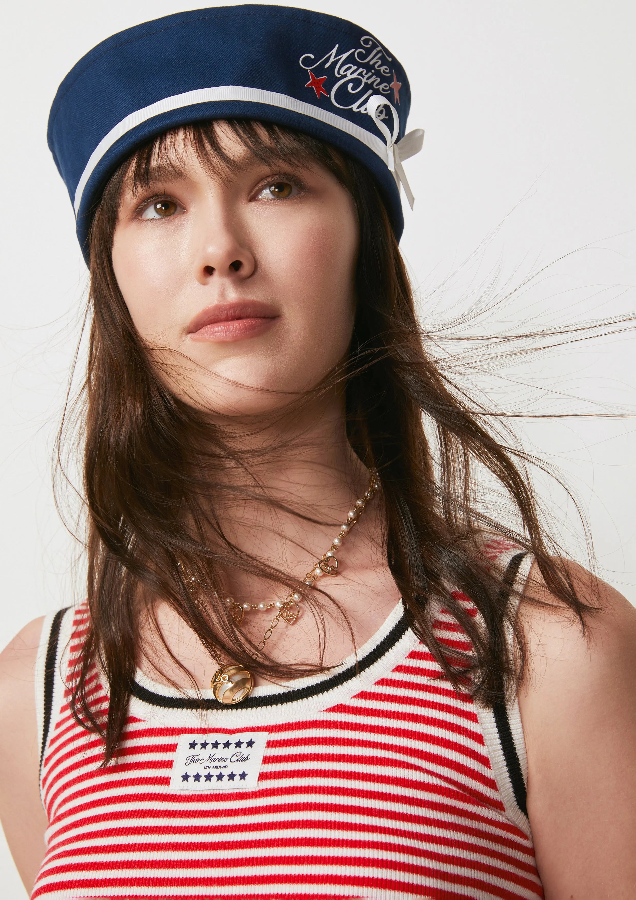 Retro-Sporty Stripe Two-Piece Set The Secret Place