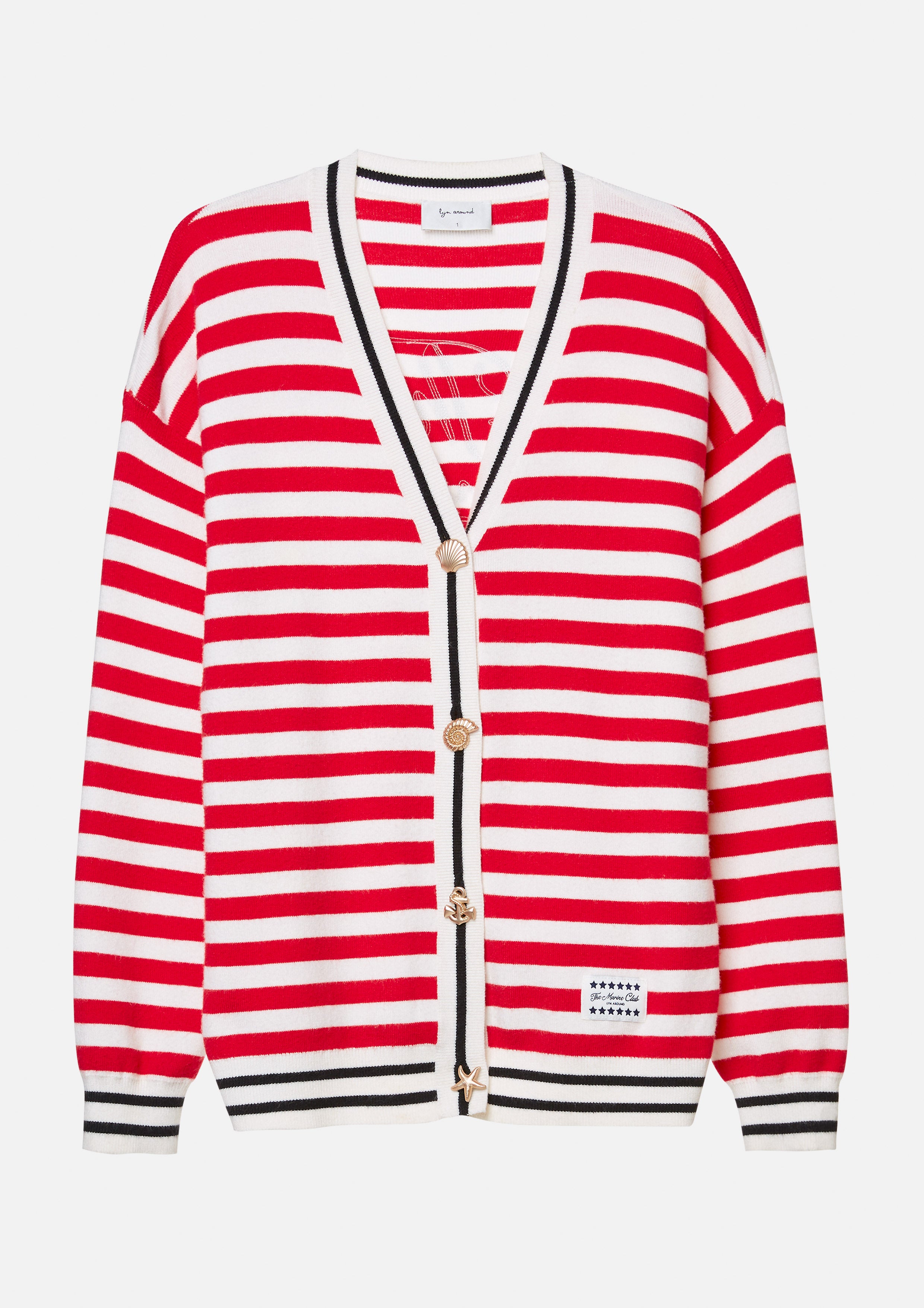 Nautical Stripe Cardigan The Secret Place