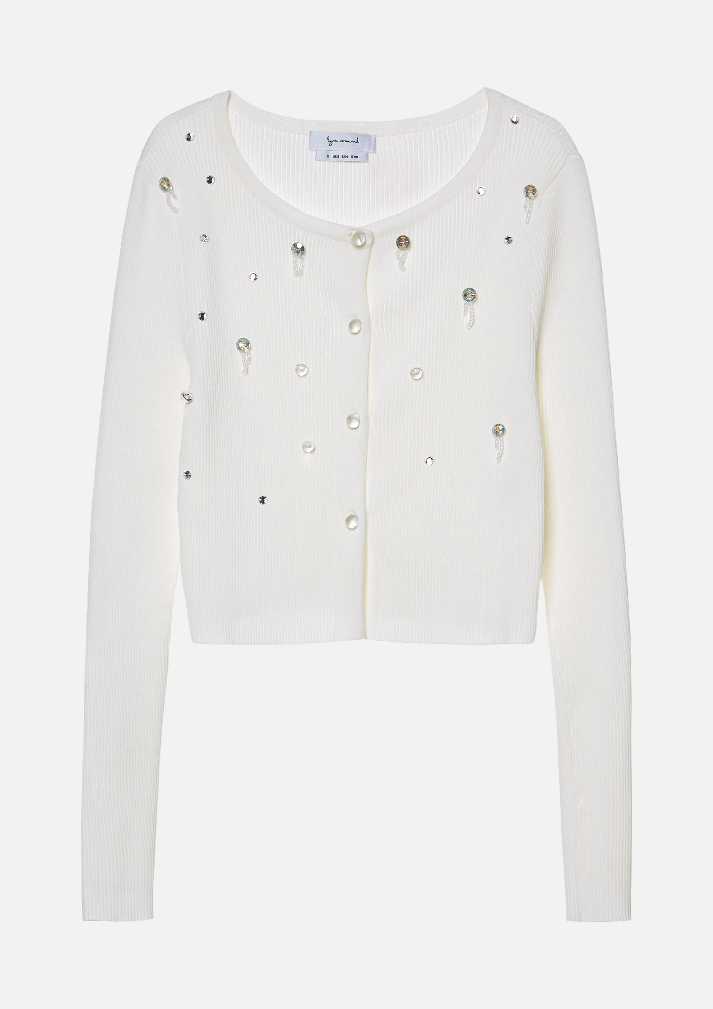Crystal Crop Cardigan Best Bunnies