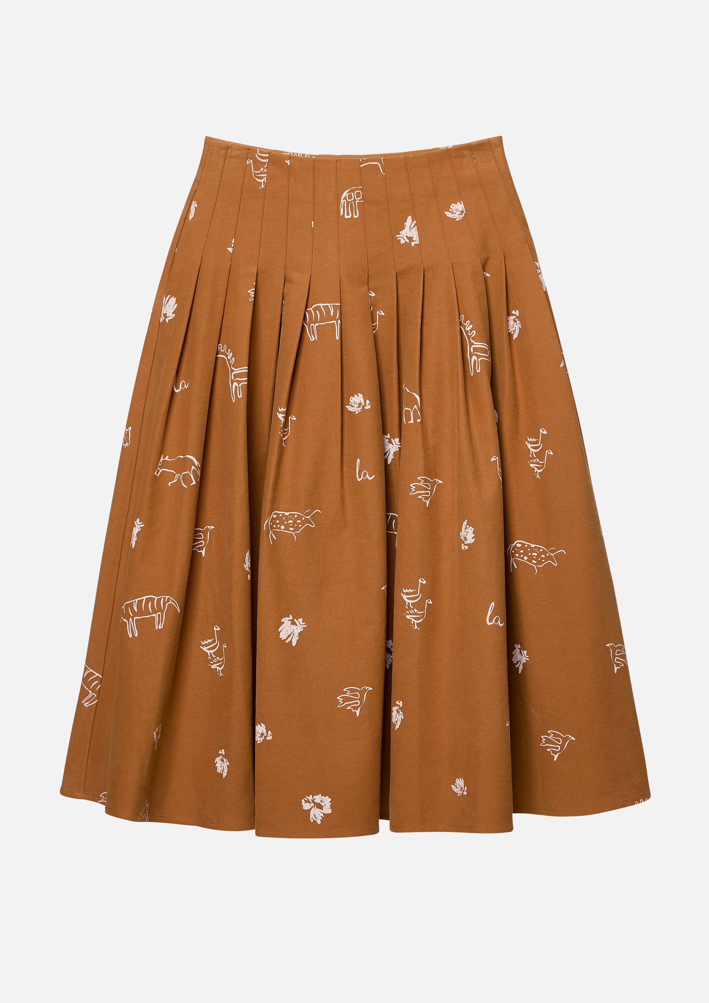 Animal Print Midi Skirt Africa's Finest