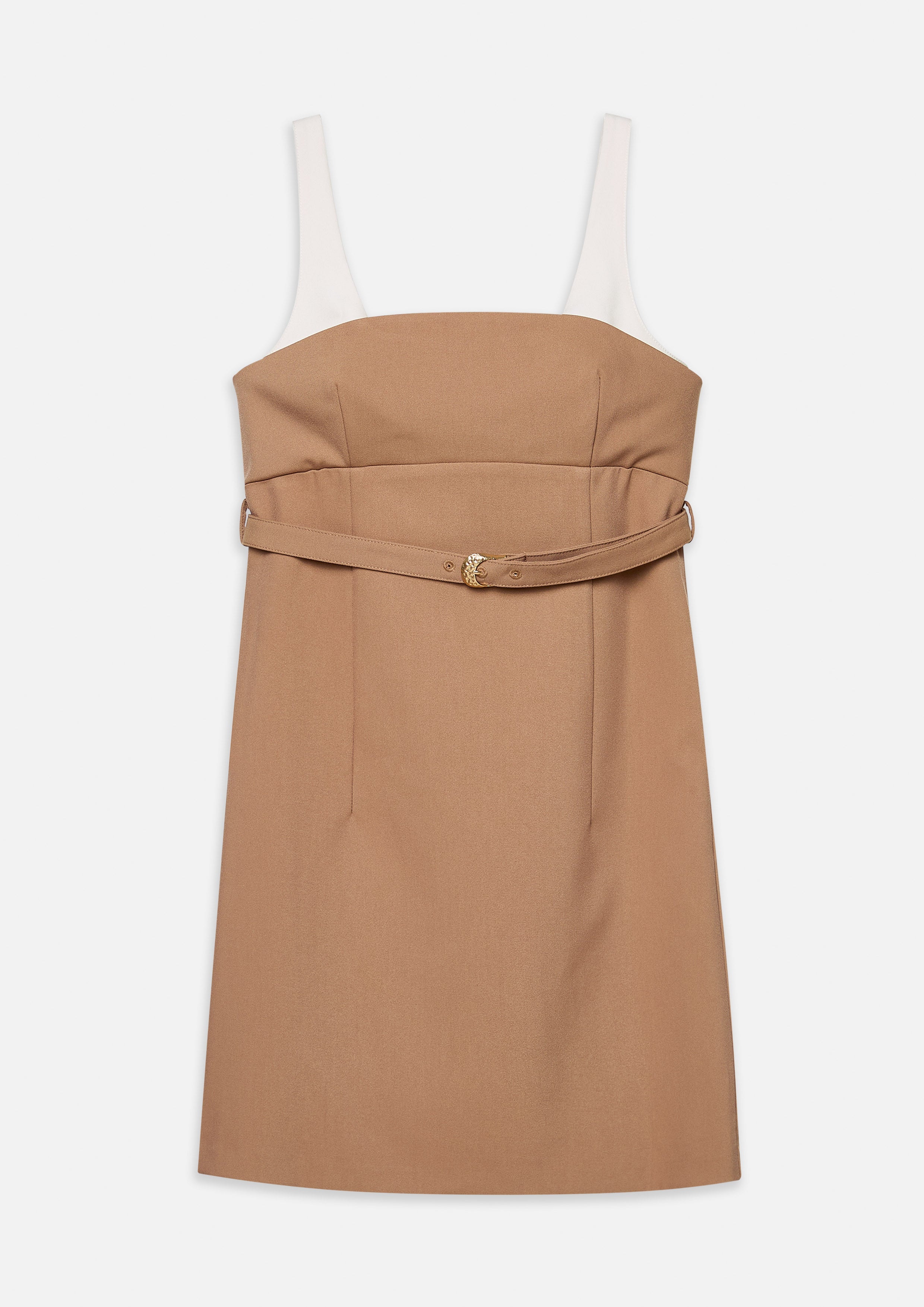 Layered Mini Dress Amid Bloom And Savannah
