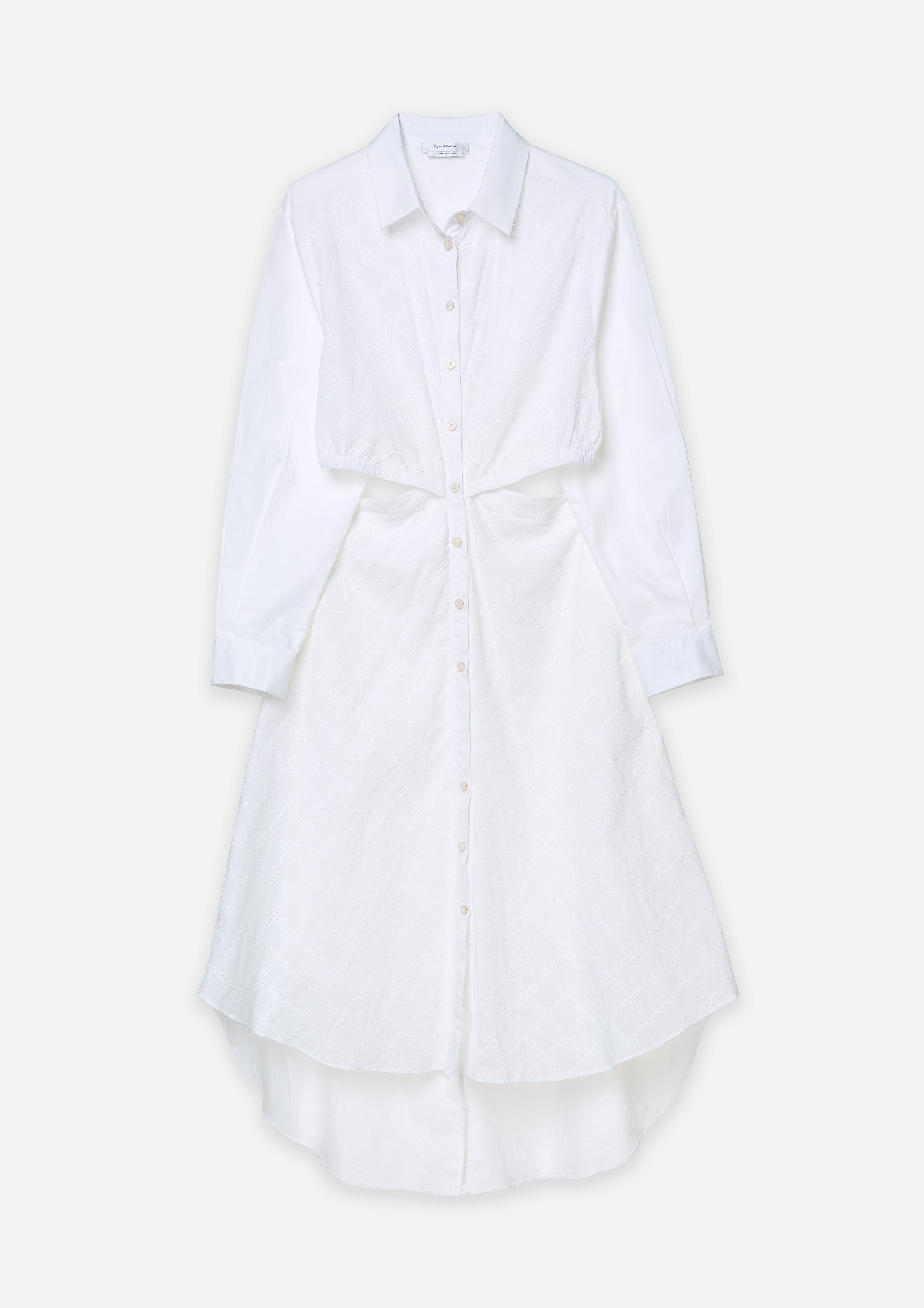 Eyelet Waist Cut-Out Dress Adventure Awaits
