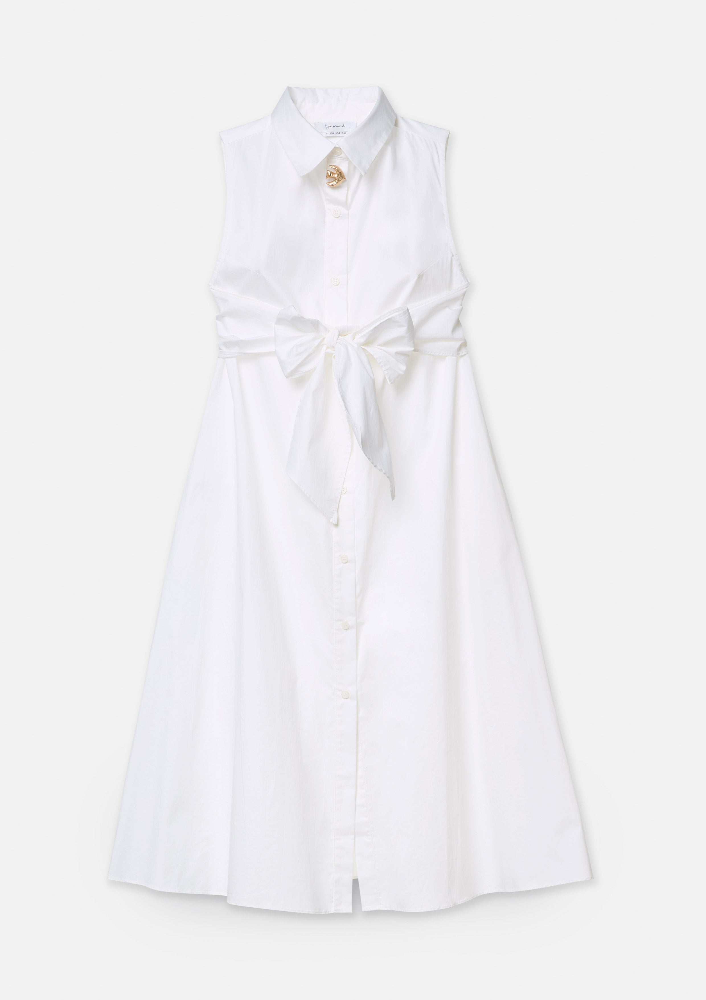 Bow Tie Sleeveless Dress Ndoto Field