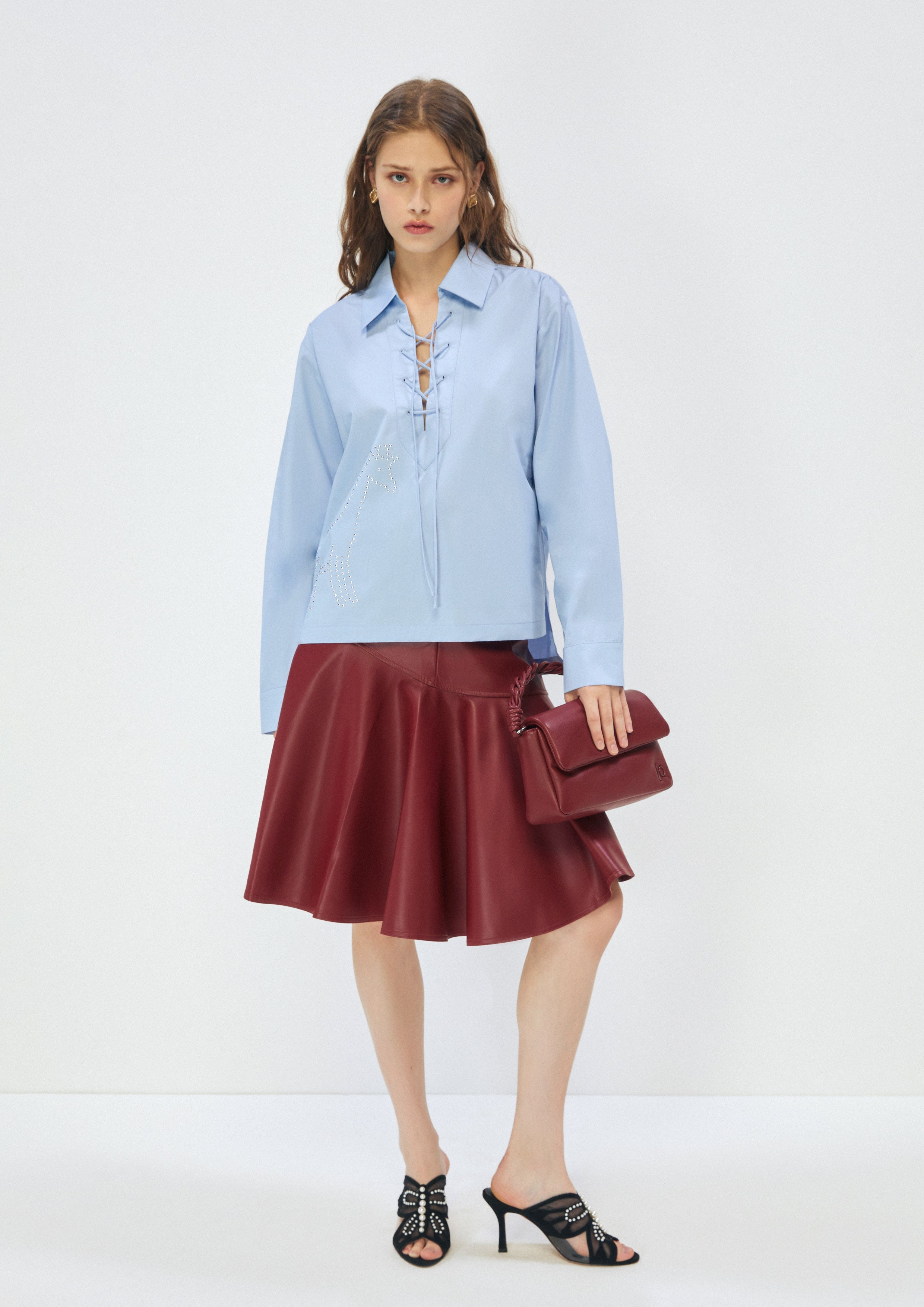 Animal Hotfix Embellished Long Sleeve Top Adventure Awaits