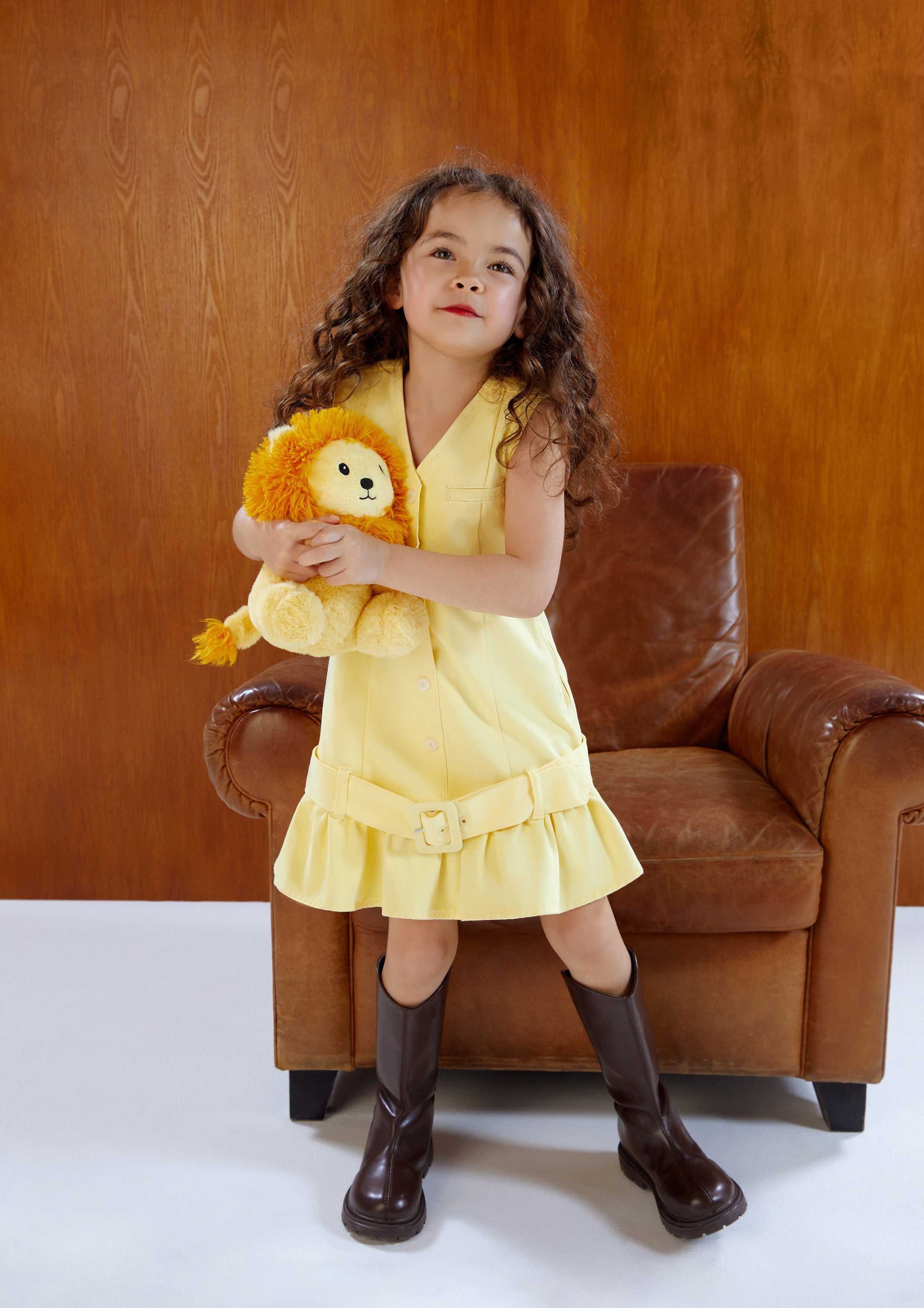 Sleeveless Dress For Mini Girl Adam's Lust