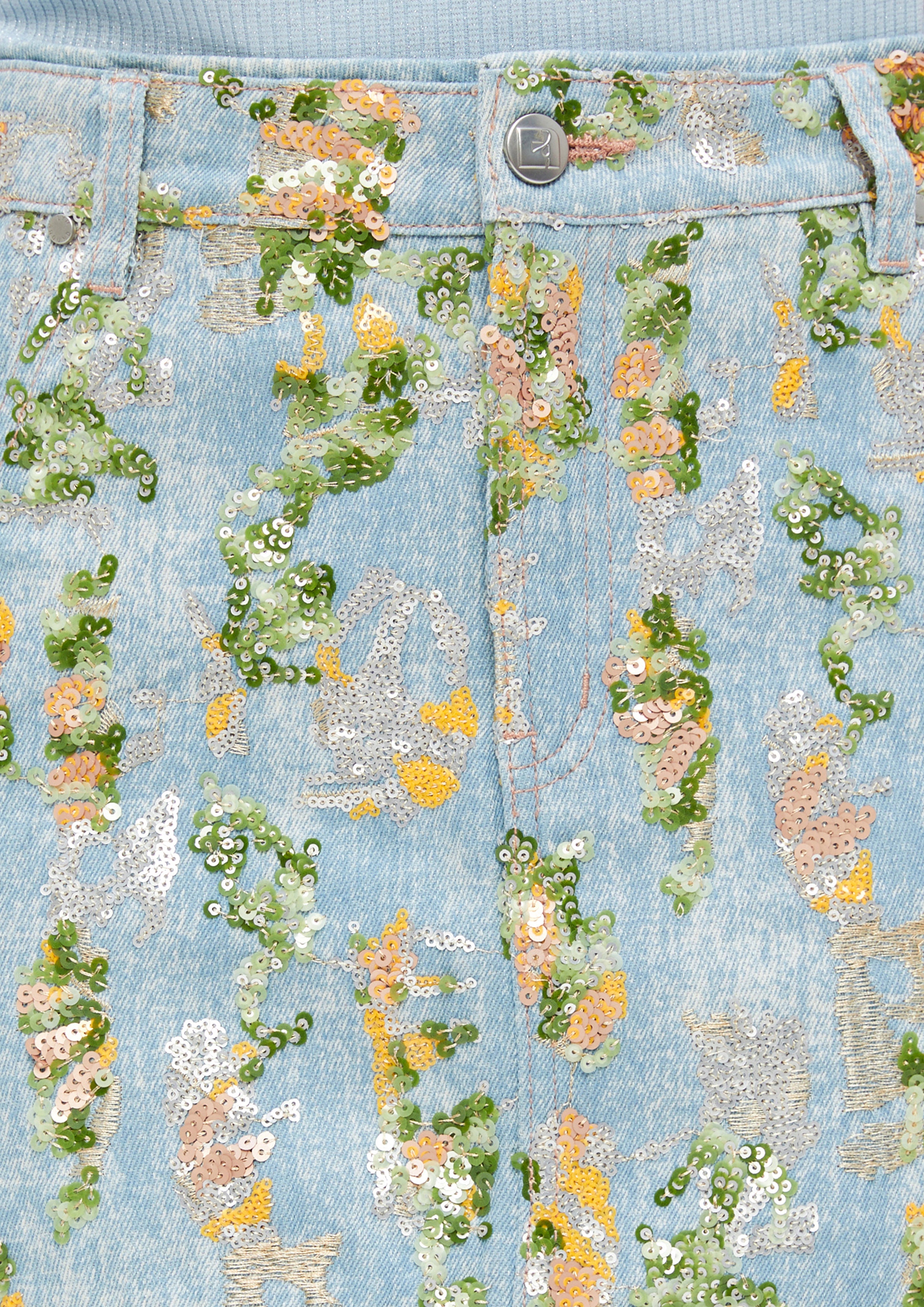 กระโปรงสั้นพิมพ์ลายดอกไม้ คอลเลกชัน Woodland Wonderlust