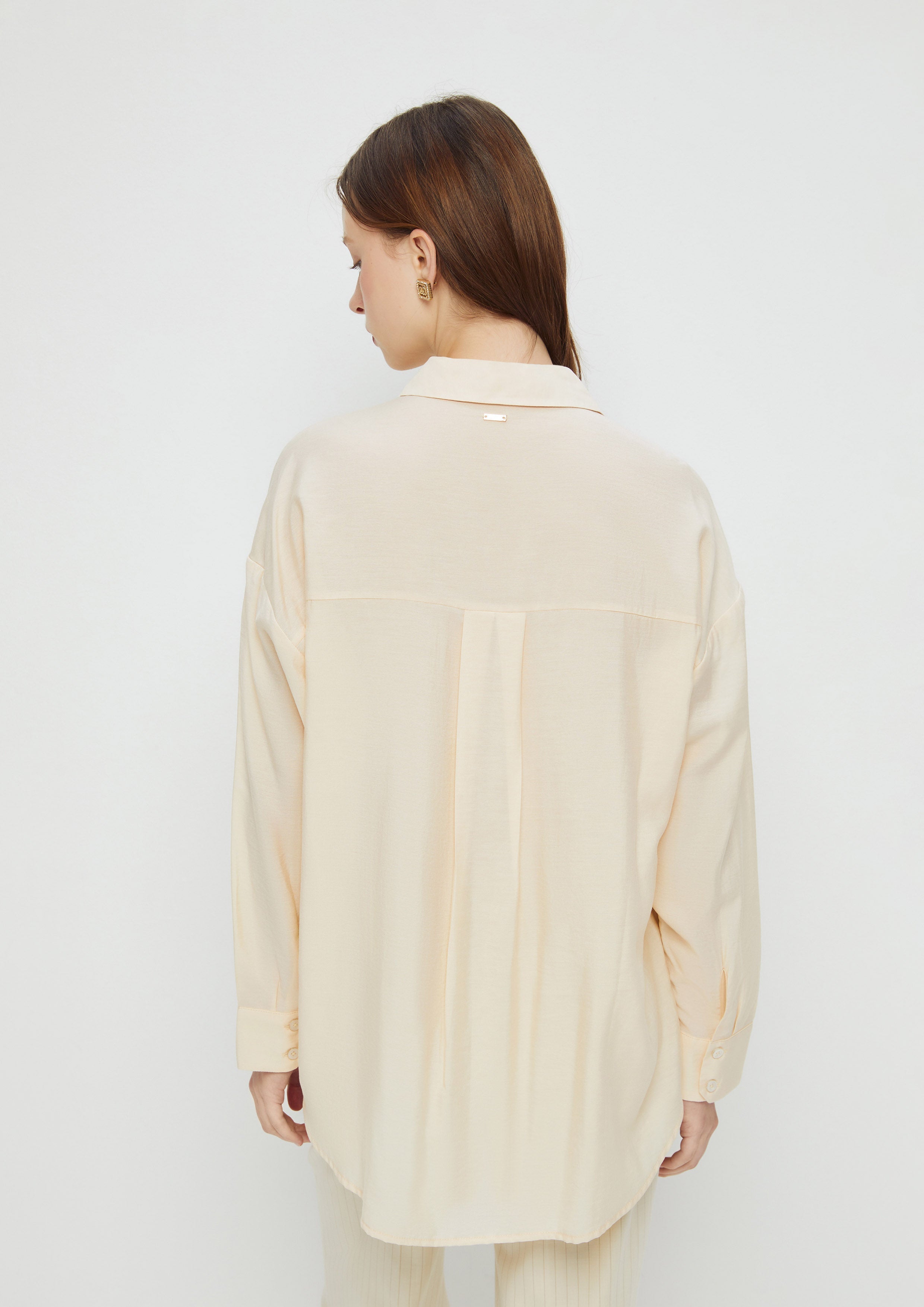 Floral Embroidery Shirt Amid Bloom And Savannah