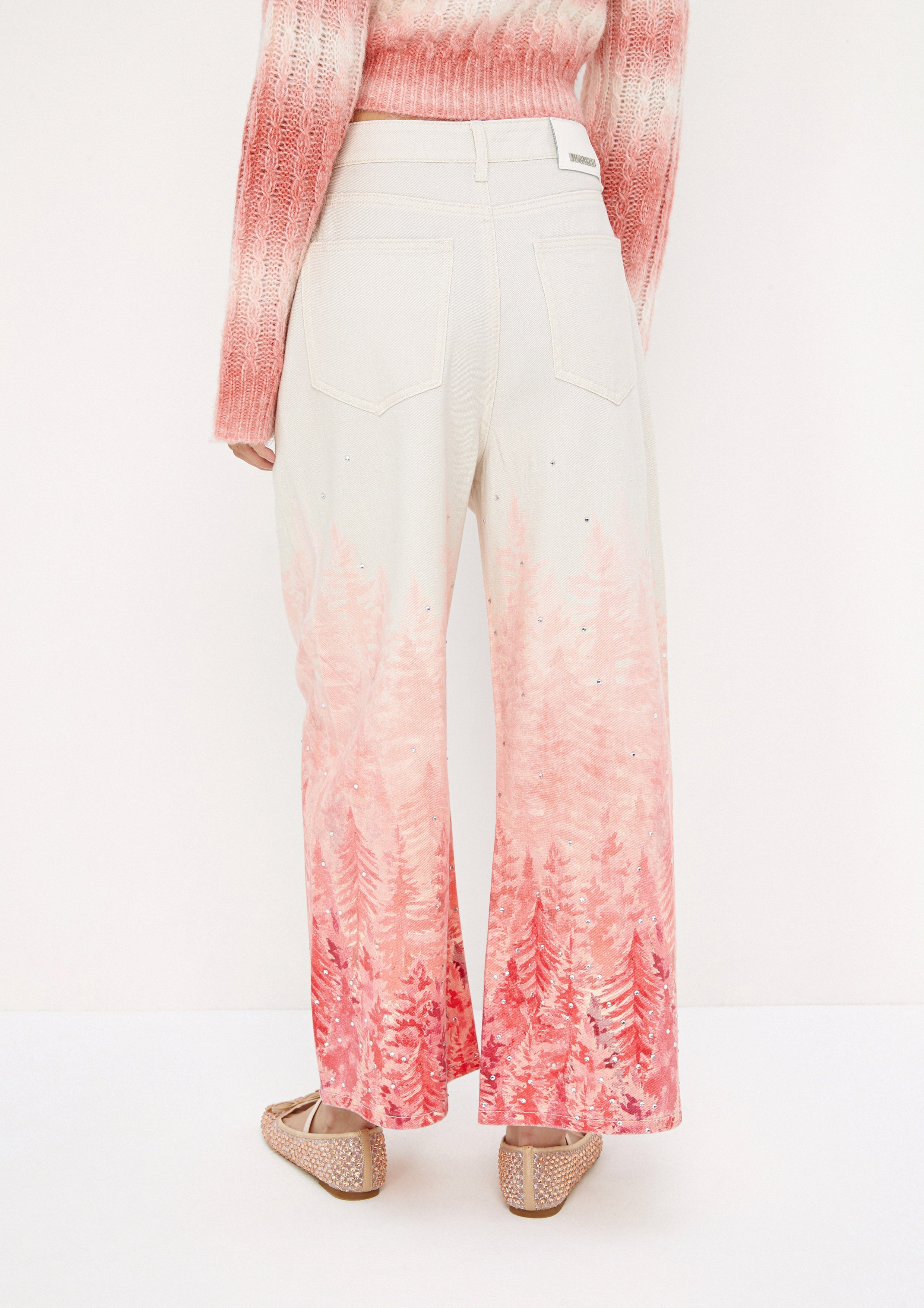 Pine Print Pants Drowning In Love