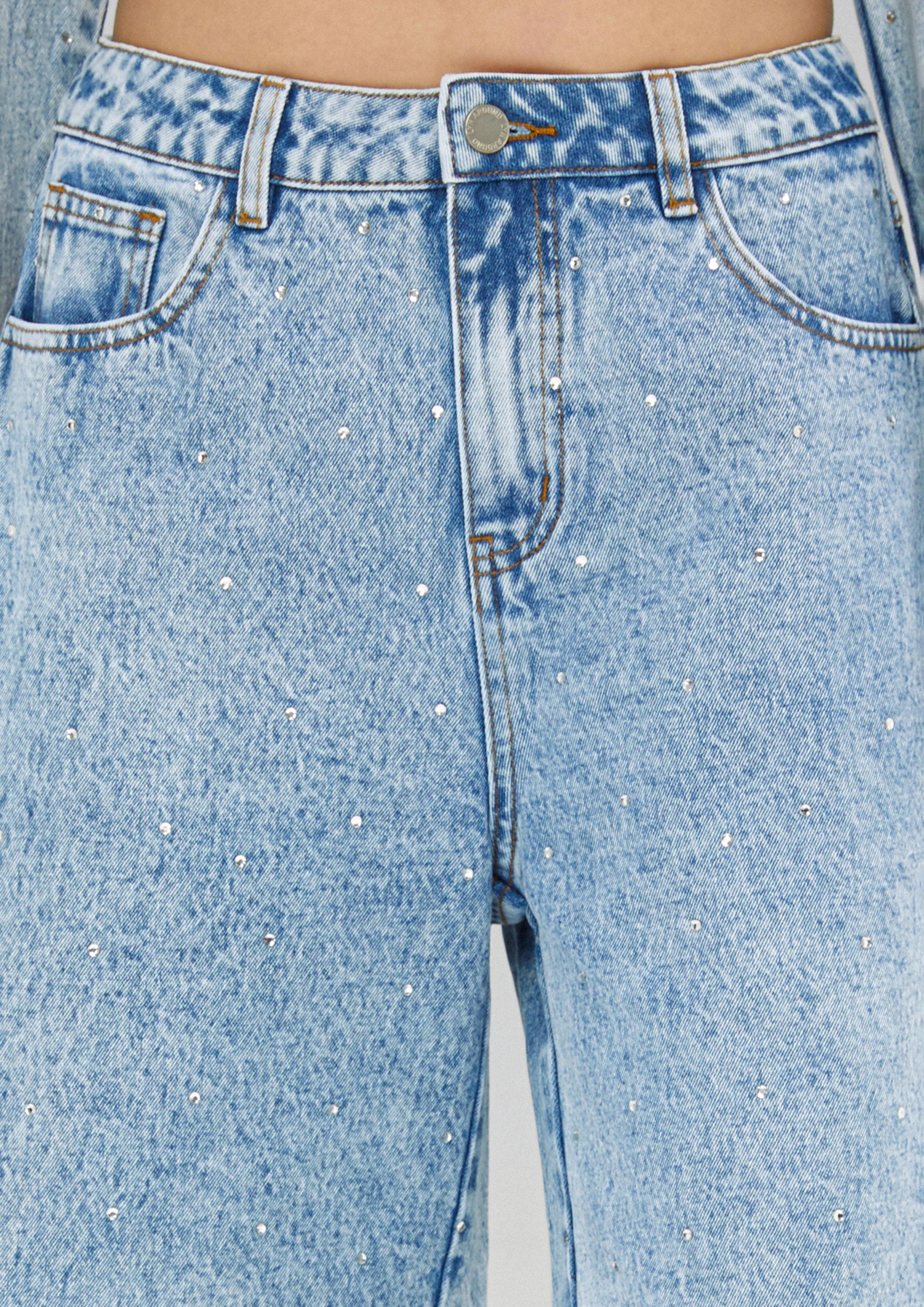Denim Shorts Mist Through The Pine