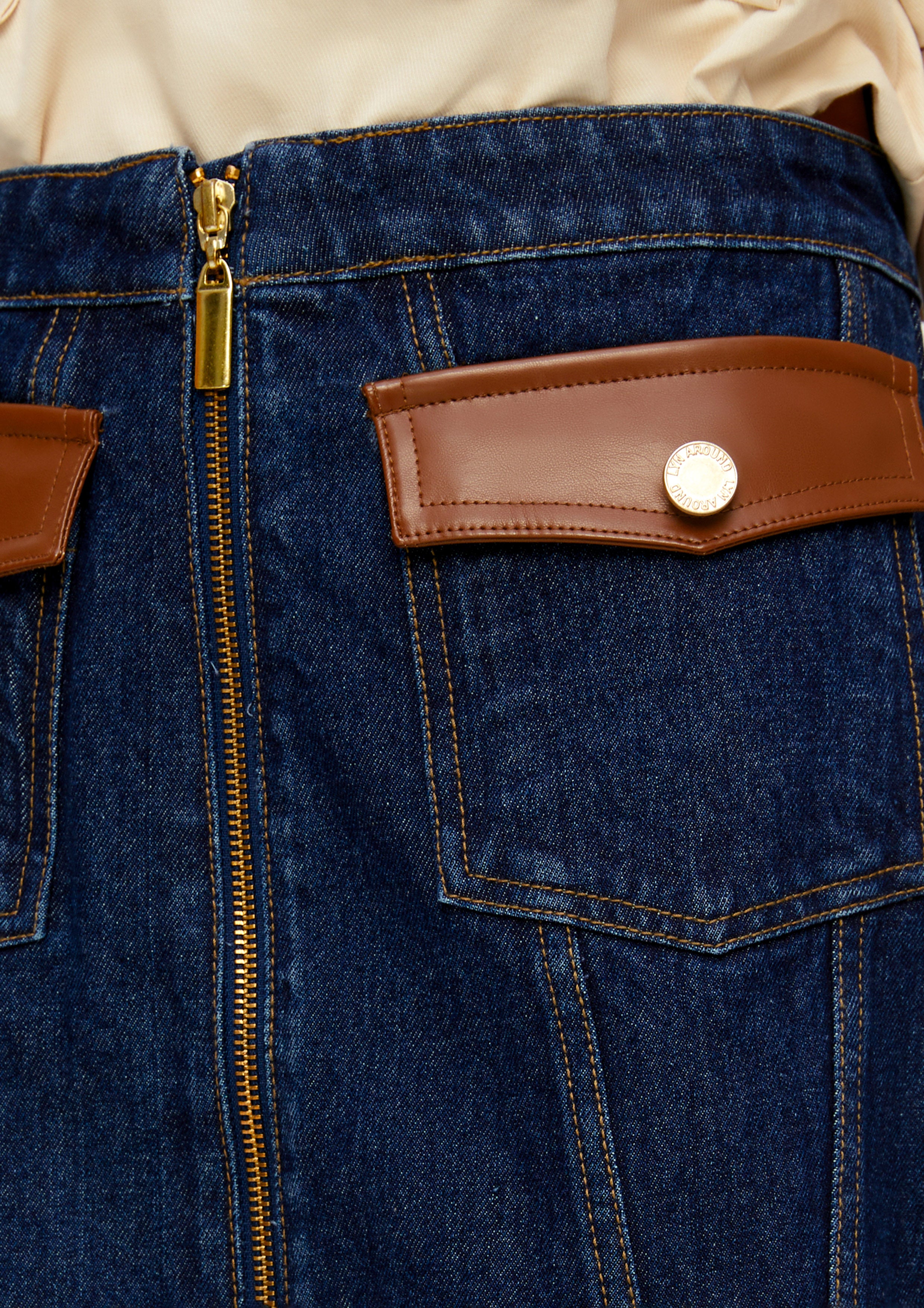 Denim Mini Skirt Africa's Finest