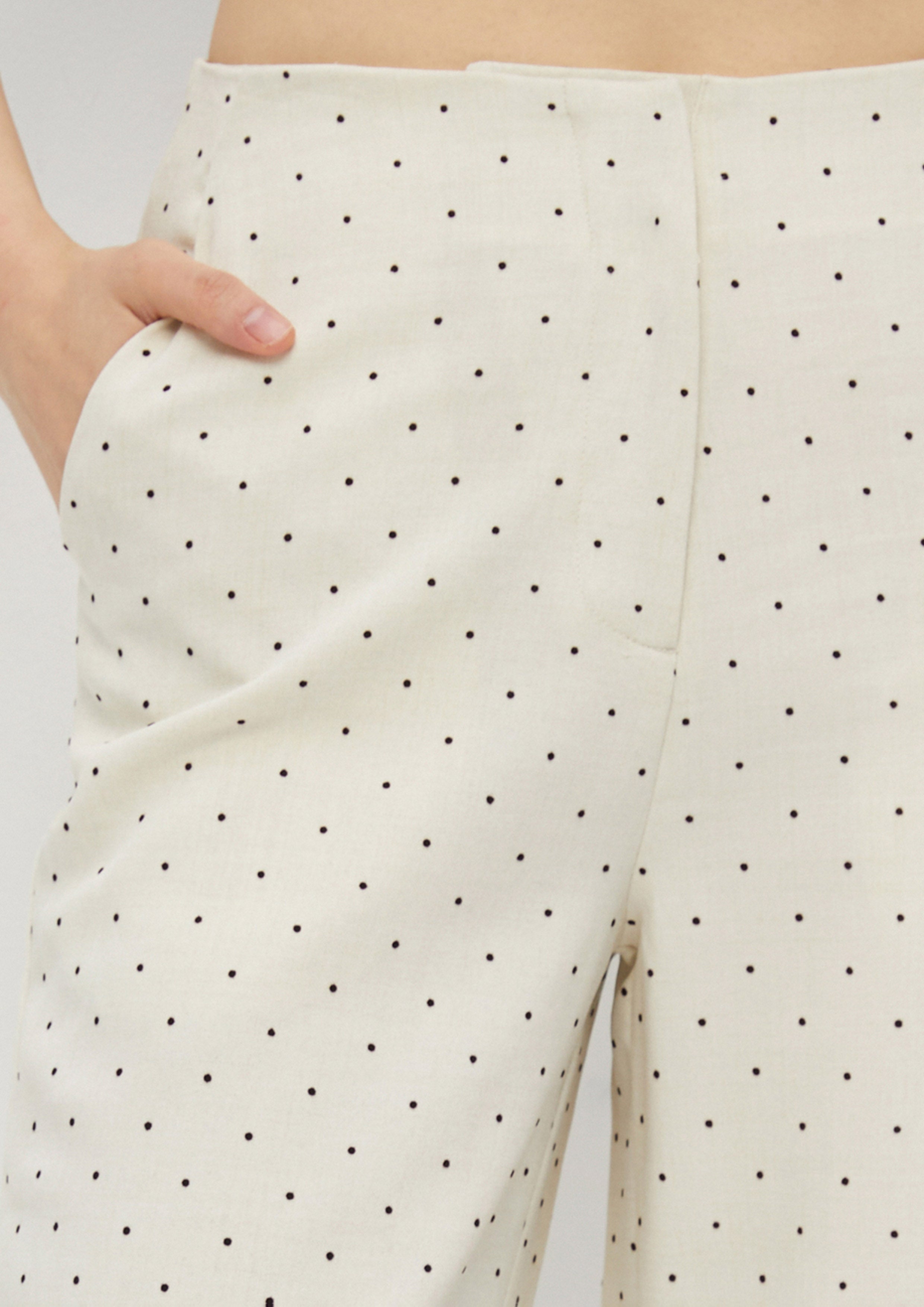 Polkadot Pants Amid Bloom and Savannah
