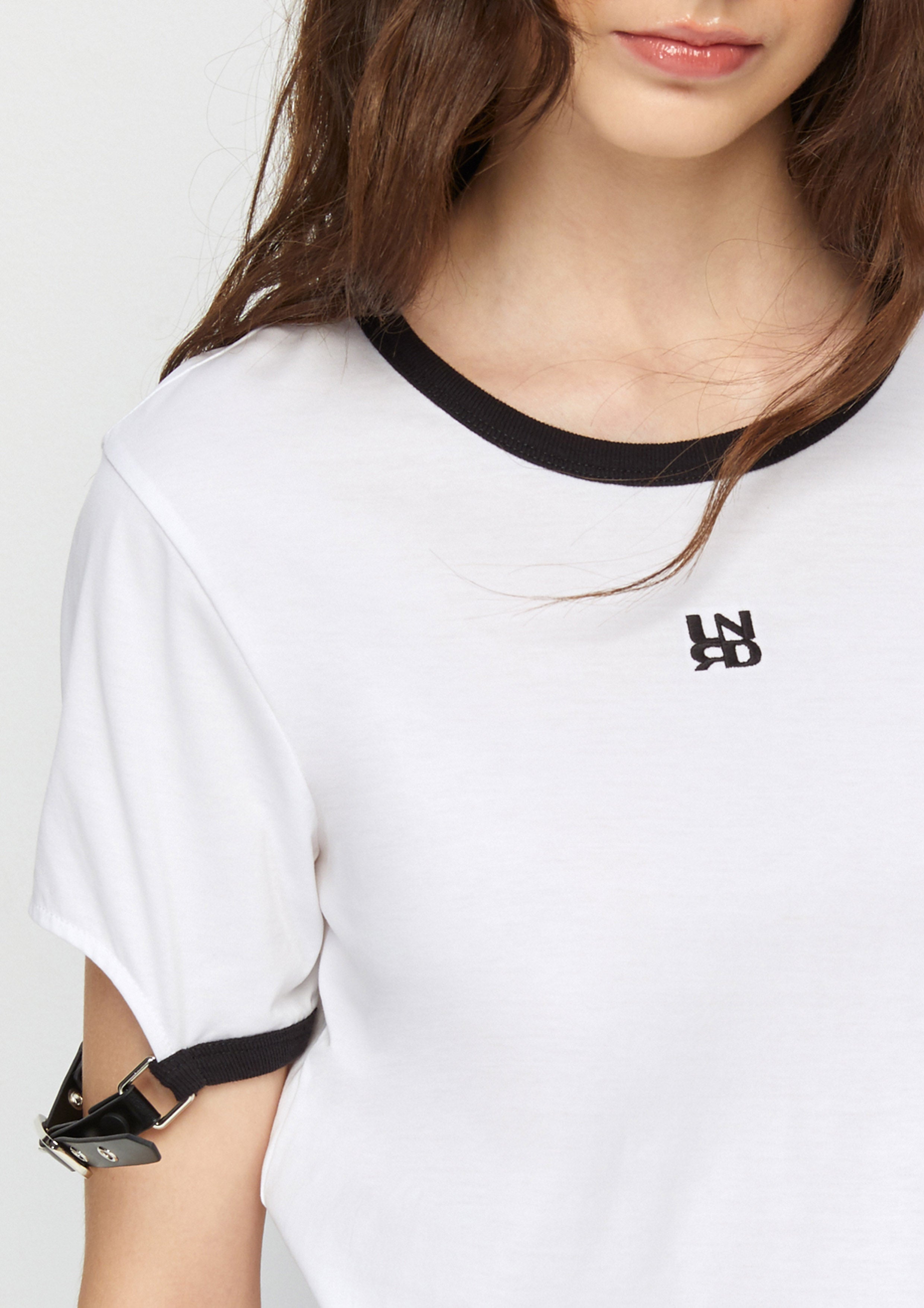Buckle Strap Sleeve T-Shirt Twilight Odyssey