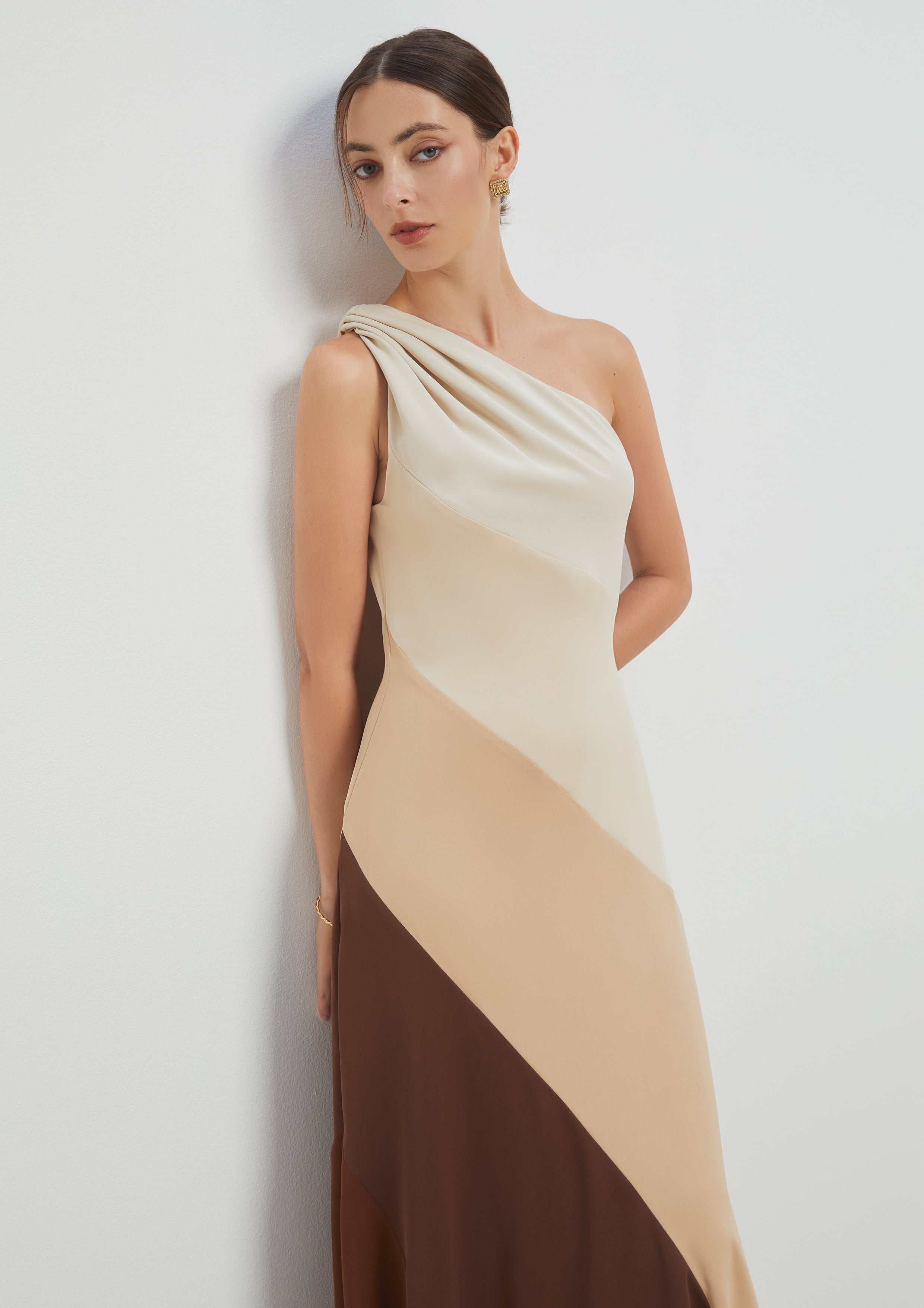 One Shoulder Dress Twilight Odyssey
