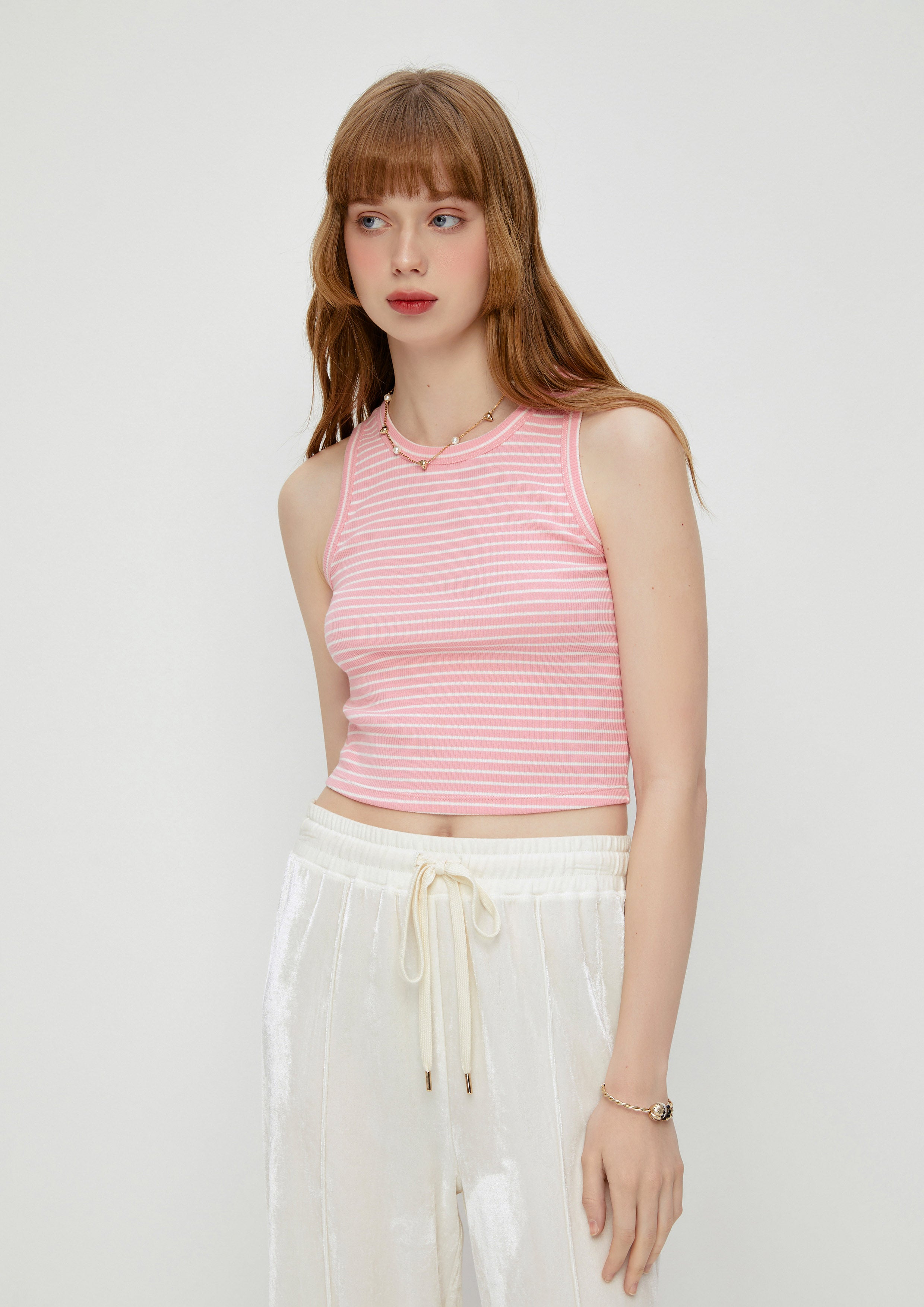 Stripe Crop Top Comfy Spots