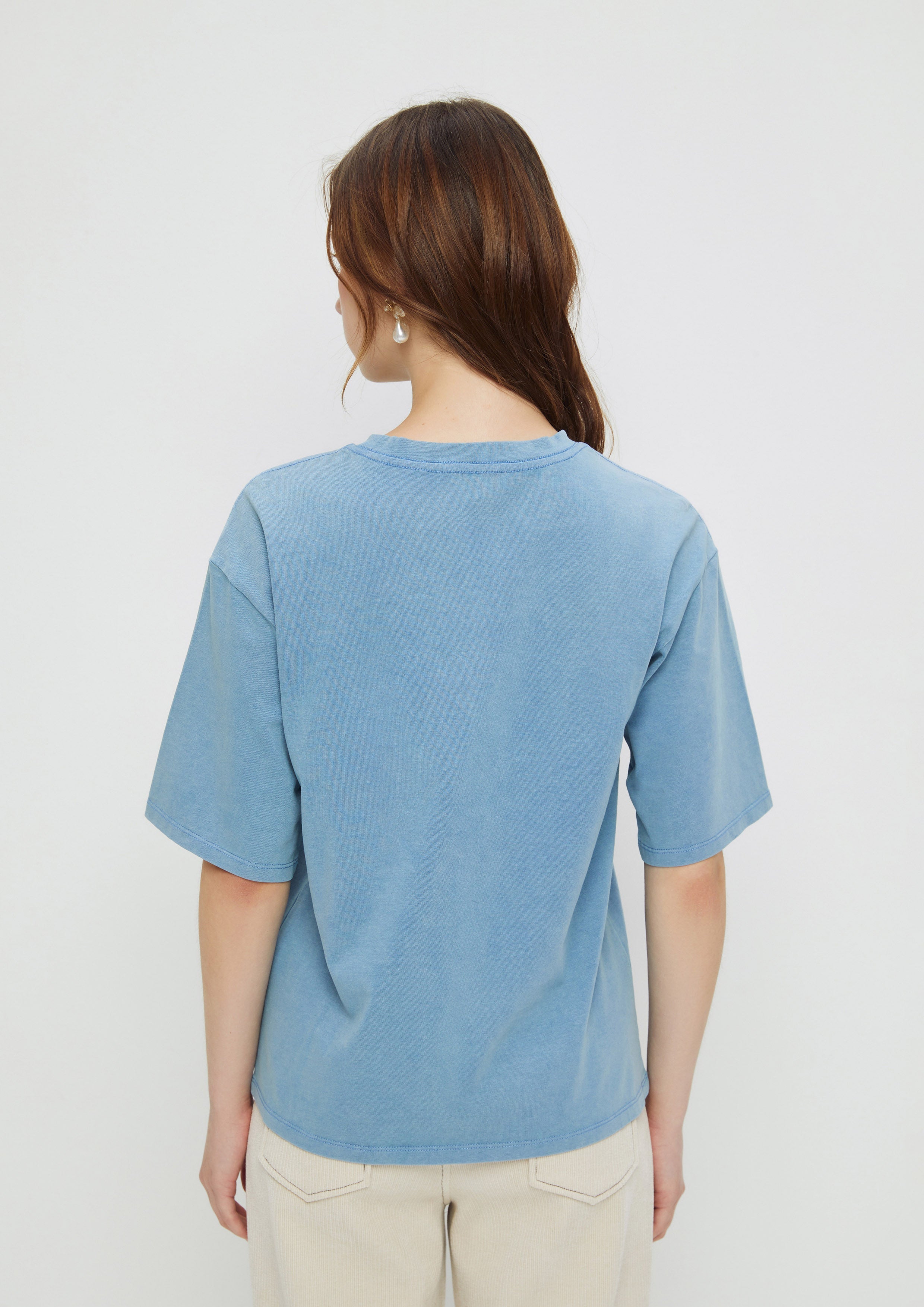 เสื้อยืดแขนสั้นพิมพ์ลาย คอลเลกชัน Enchaned Forest