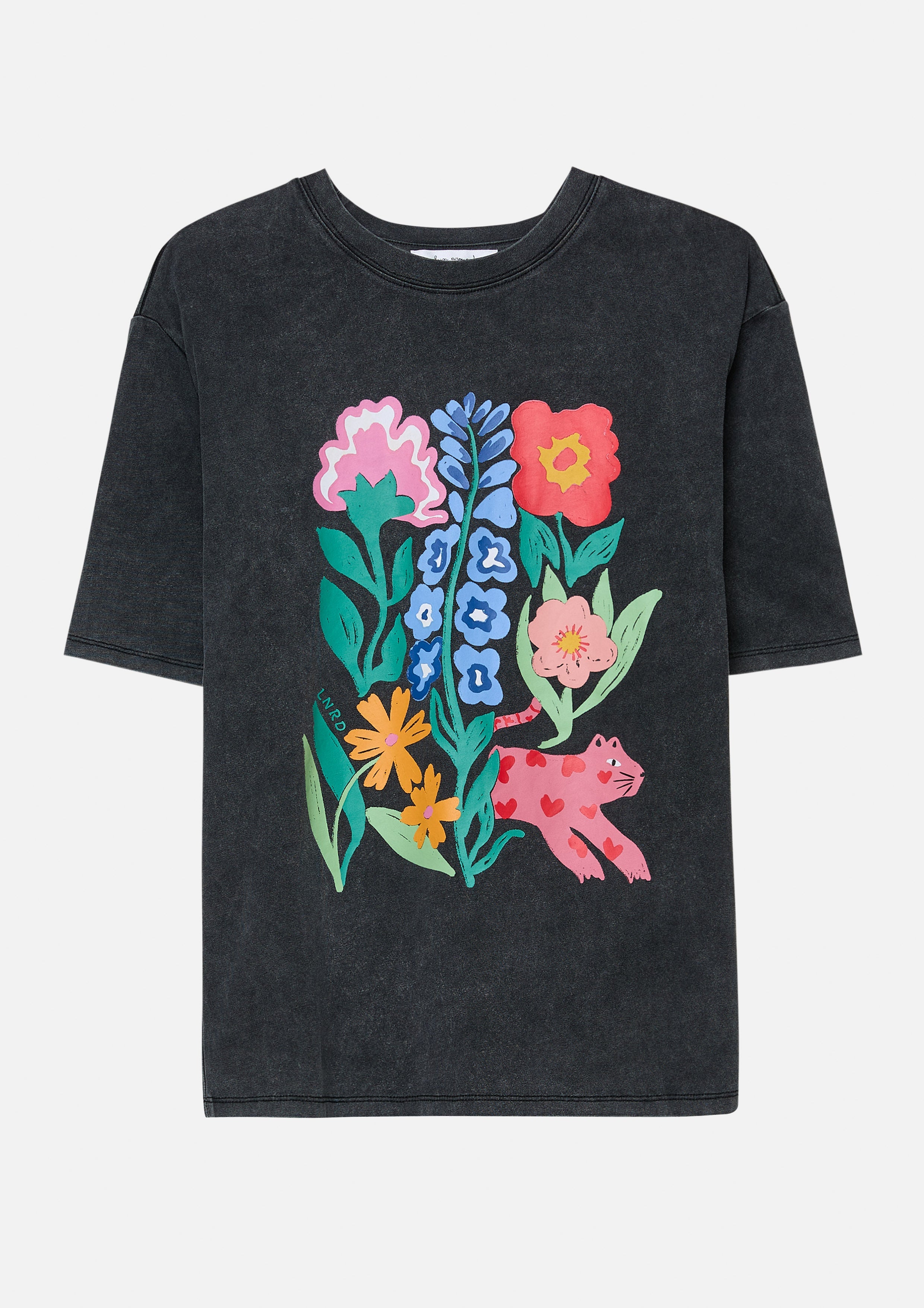 เสื้อยืดแขนสั้นพิมพ์ลาย คอลเลกชัน Enchaned Forest
