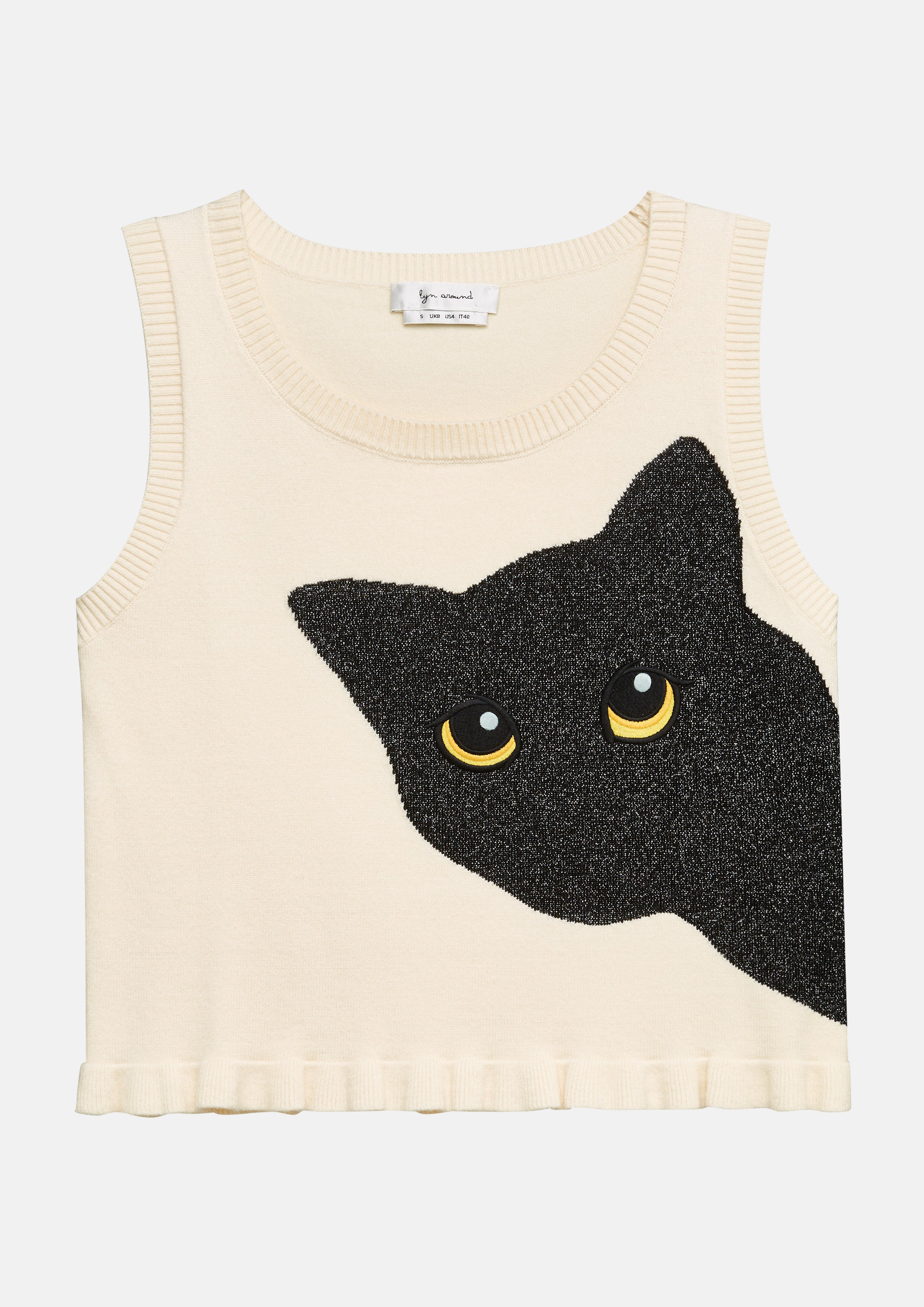 Kitty Knited Top The Eyes of Jungle
