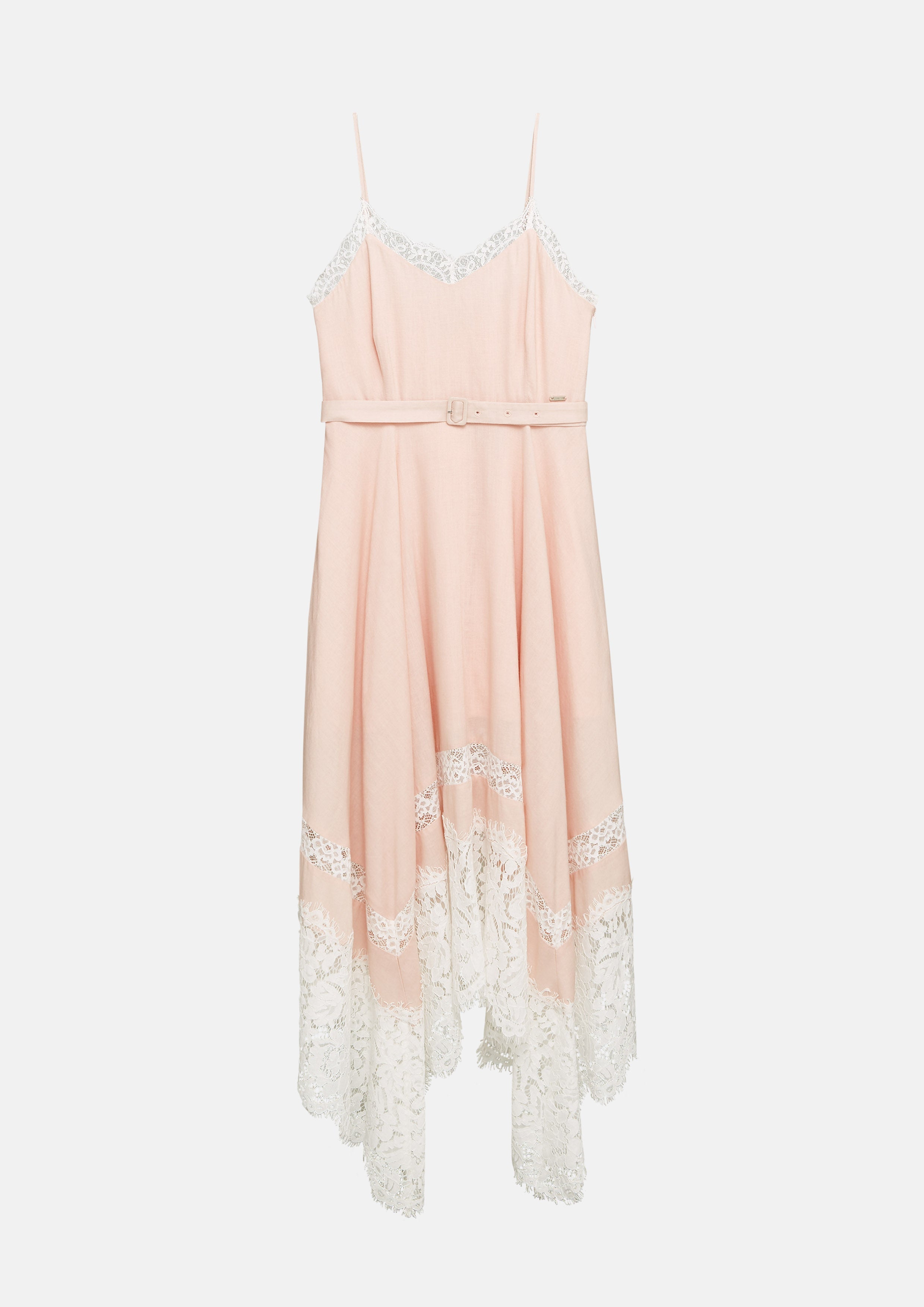 Spaghetti Strap Asymmetric Skirt Dress Woodland Wonderlust
