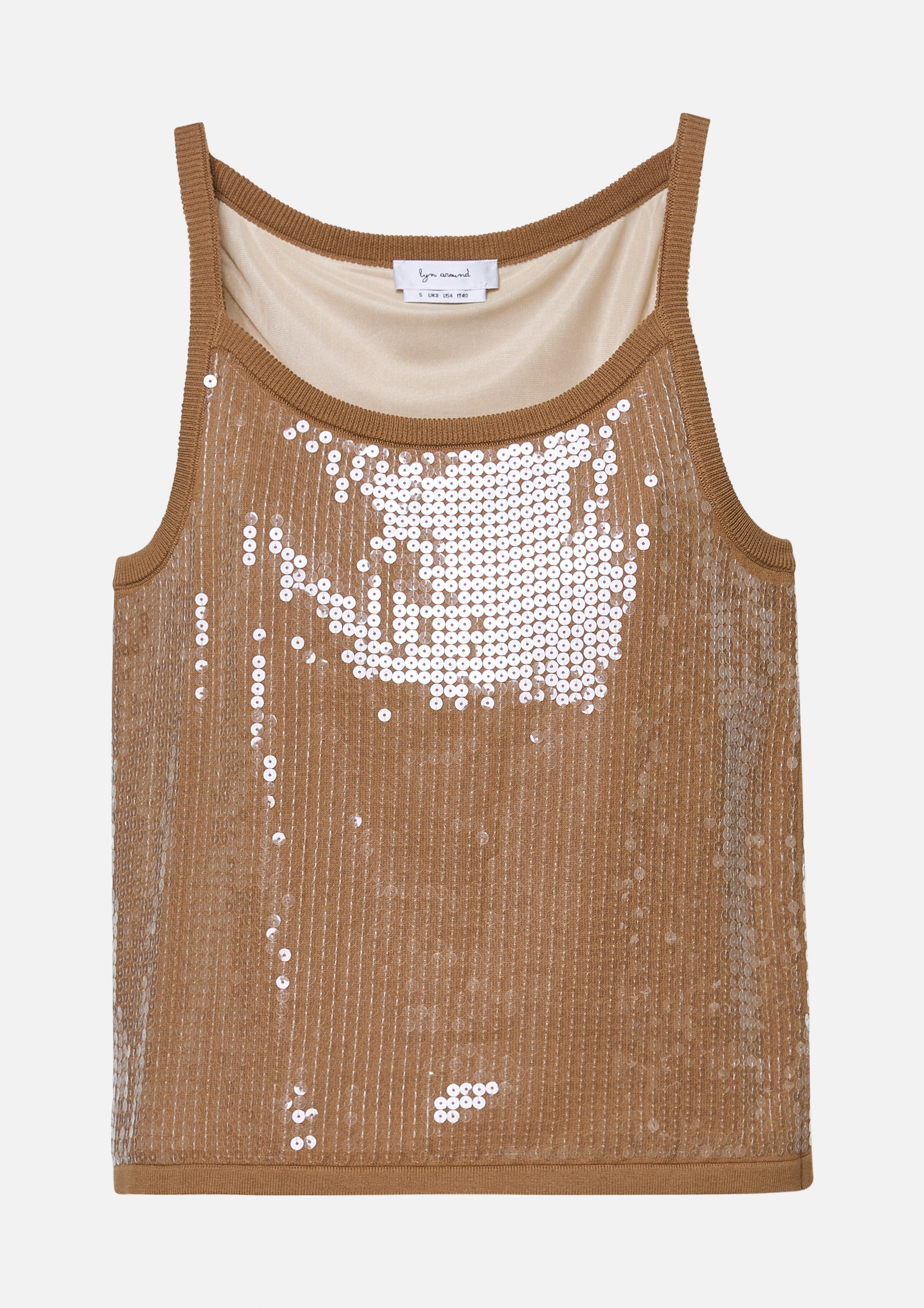เสื้อสายเดี่ยวแต่งเลื่อม คอลเลกชัน Woodland Wonderlust