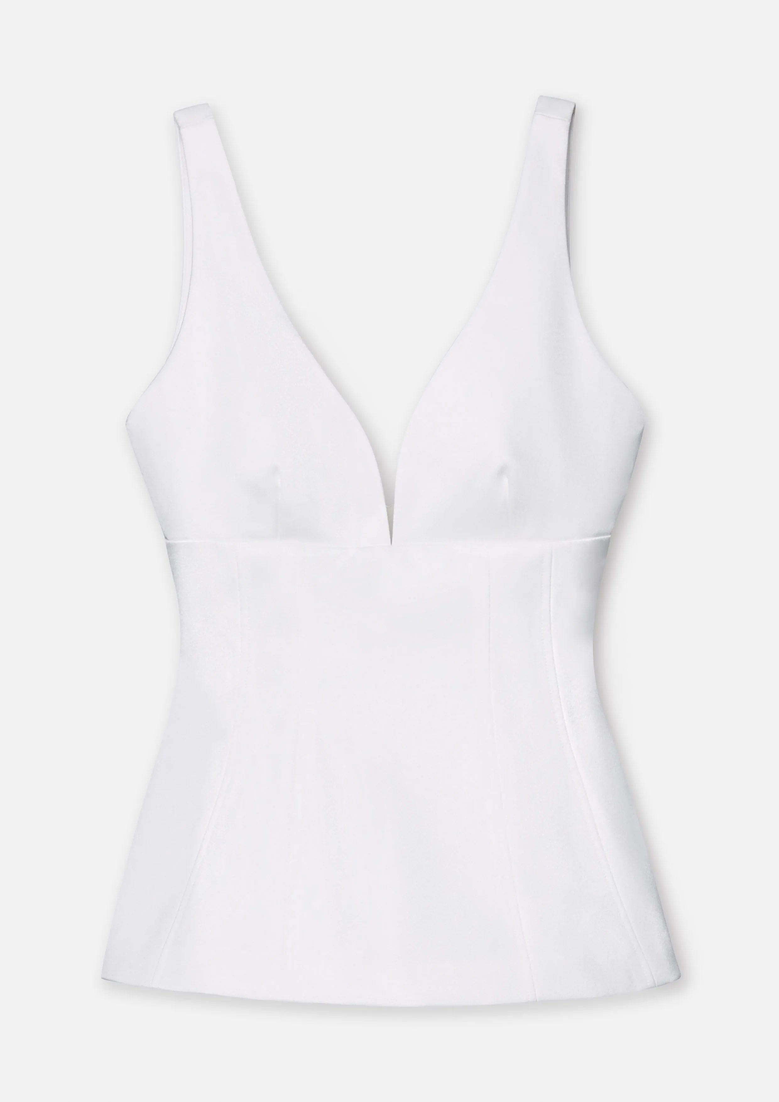 Slim Fit Cropped Sleeveless Top Soleviva Vacation Collection