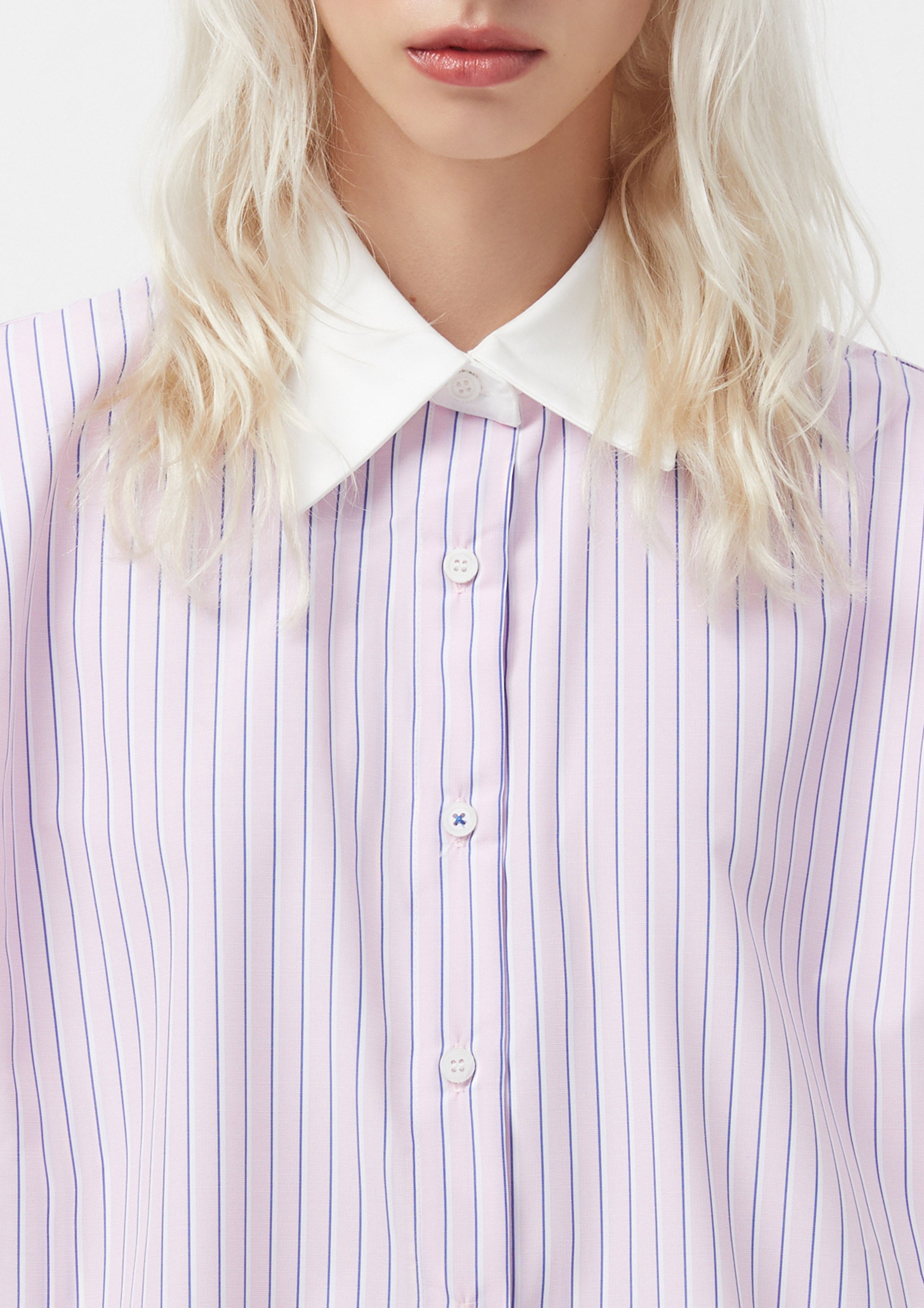 เซ็ต เสื้อแขนกุด และ กางเกงขาสั้น ลายทาง Margot's Summer Field
