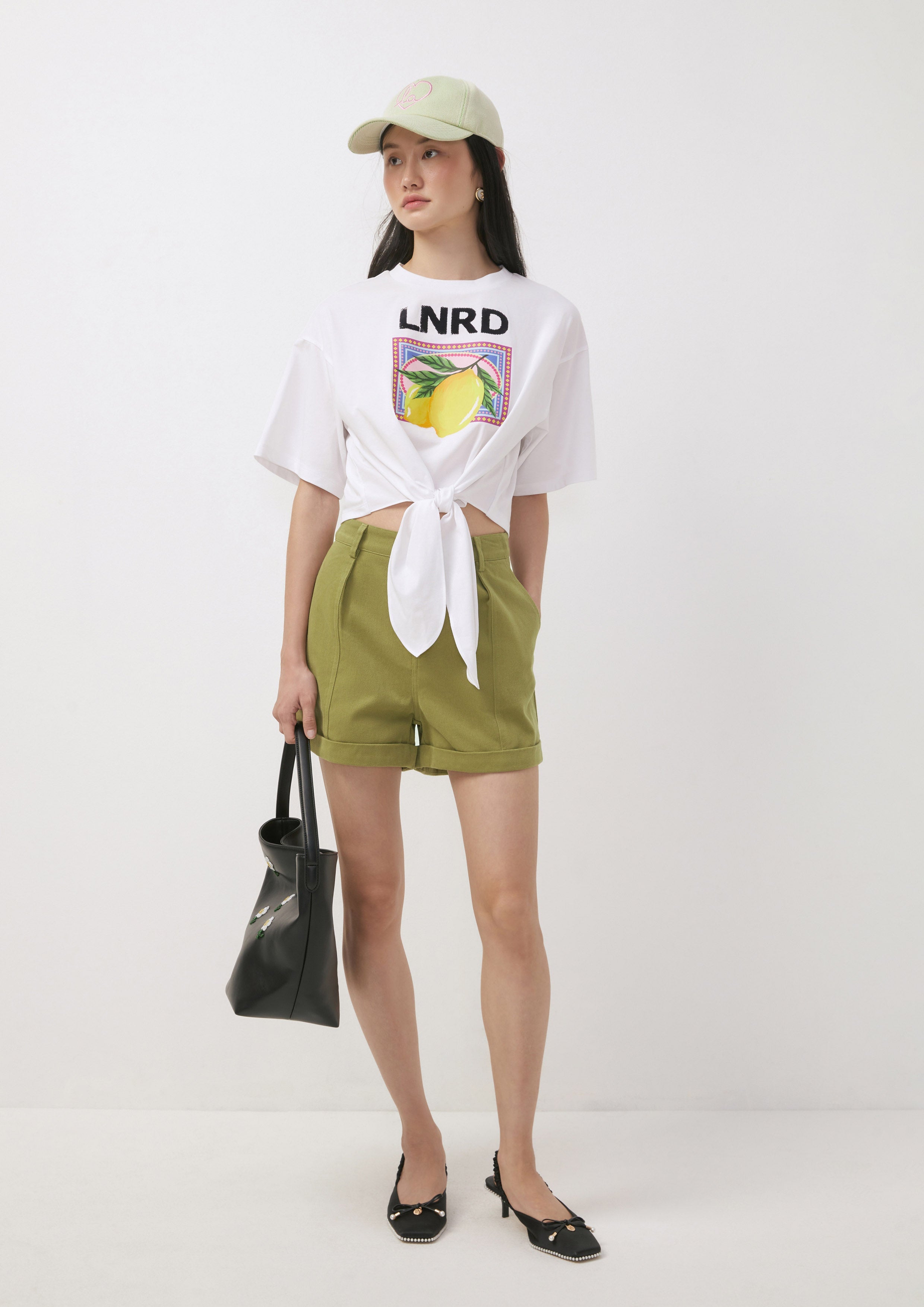 Lemonade Pop Tie Tee SPF is My BFF