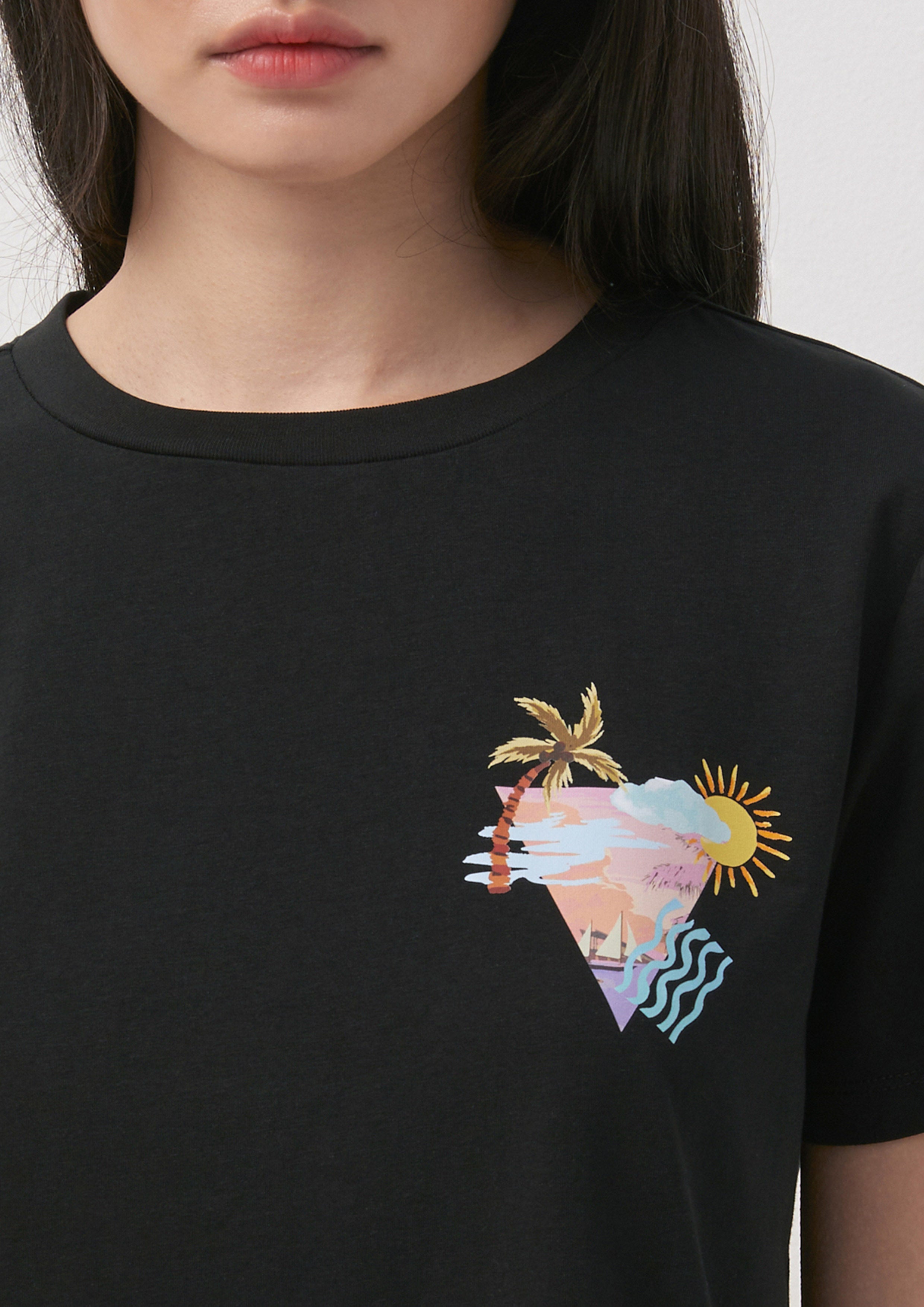 เสื้อยืด ลาย Sunset Palms SPF is My BFF