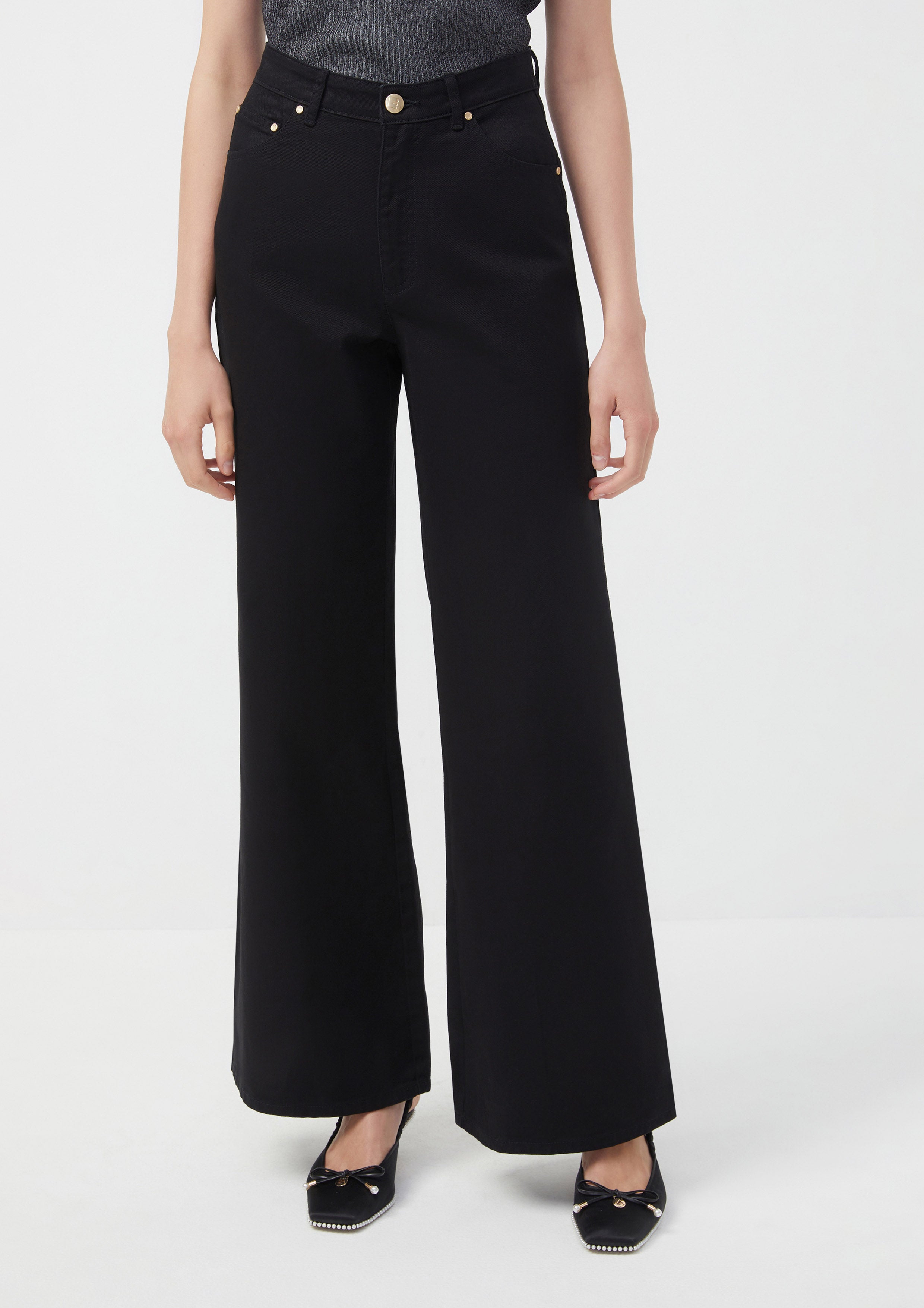 High-Waisted Wide-Leg Jeans Time To Grown Up