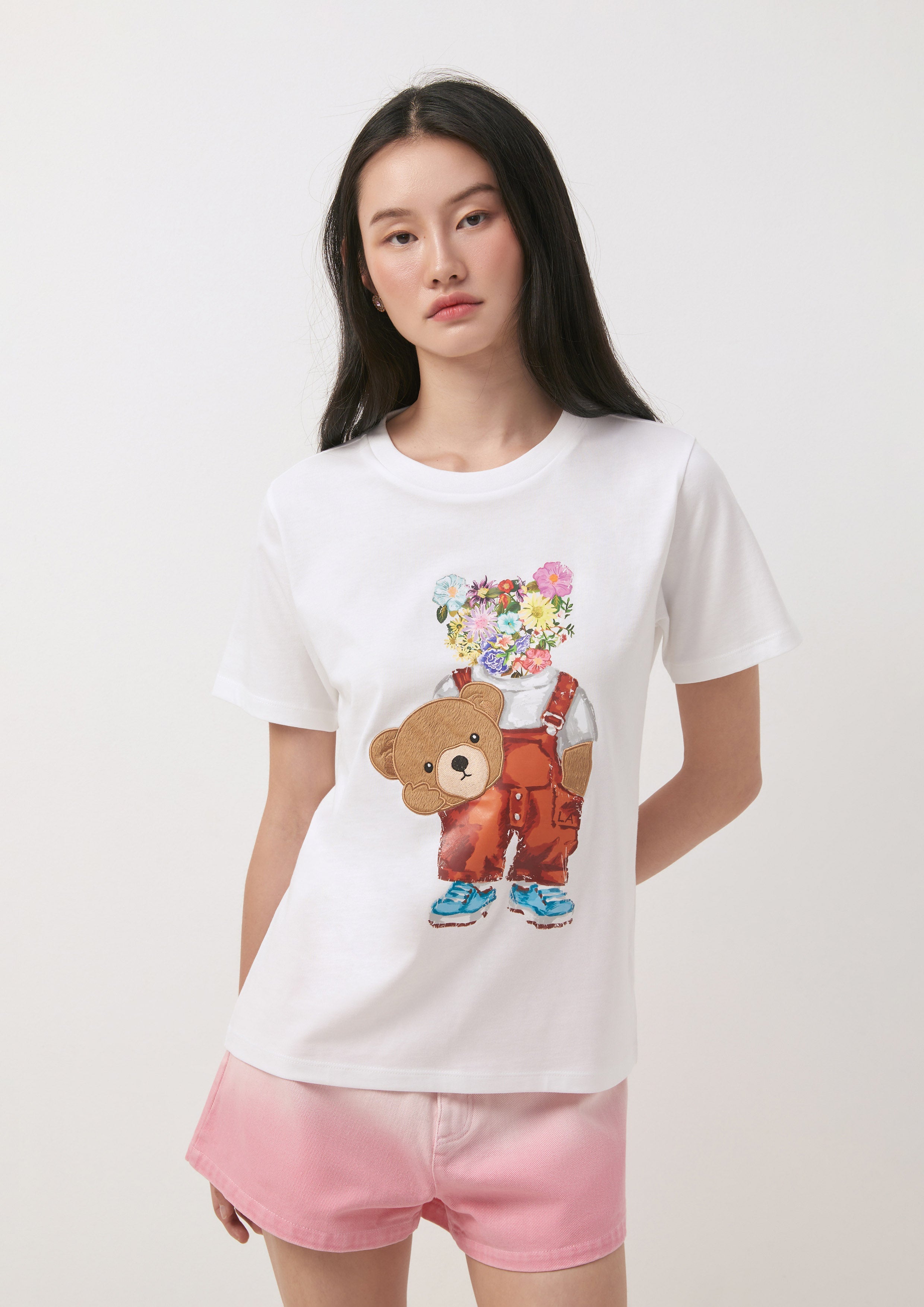 เสื้อยืด ลายตุ๊กตาหมี SPF is My BFF