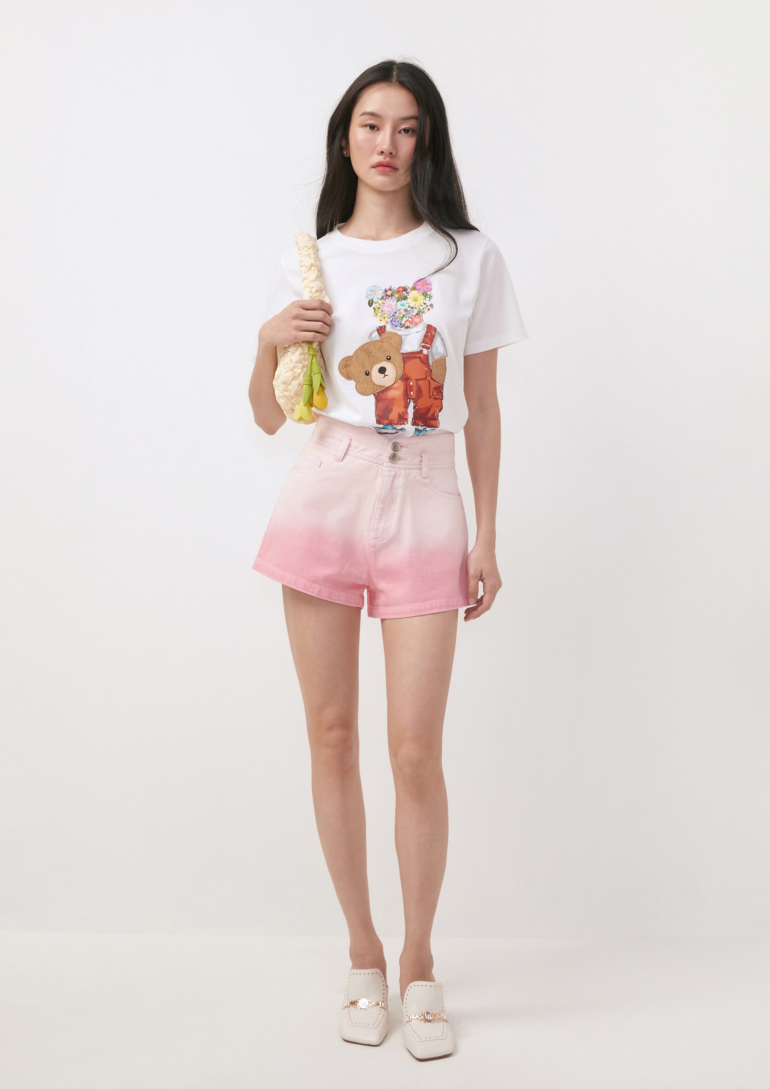 เสื้อยืด ลายตุ๊กตาหมี SPF is My BFF
