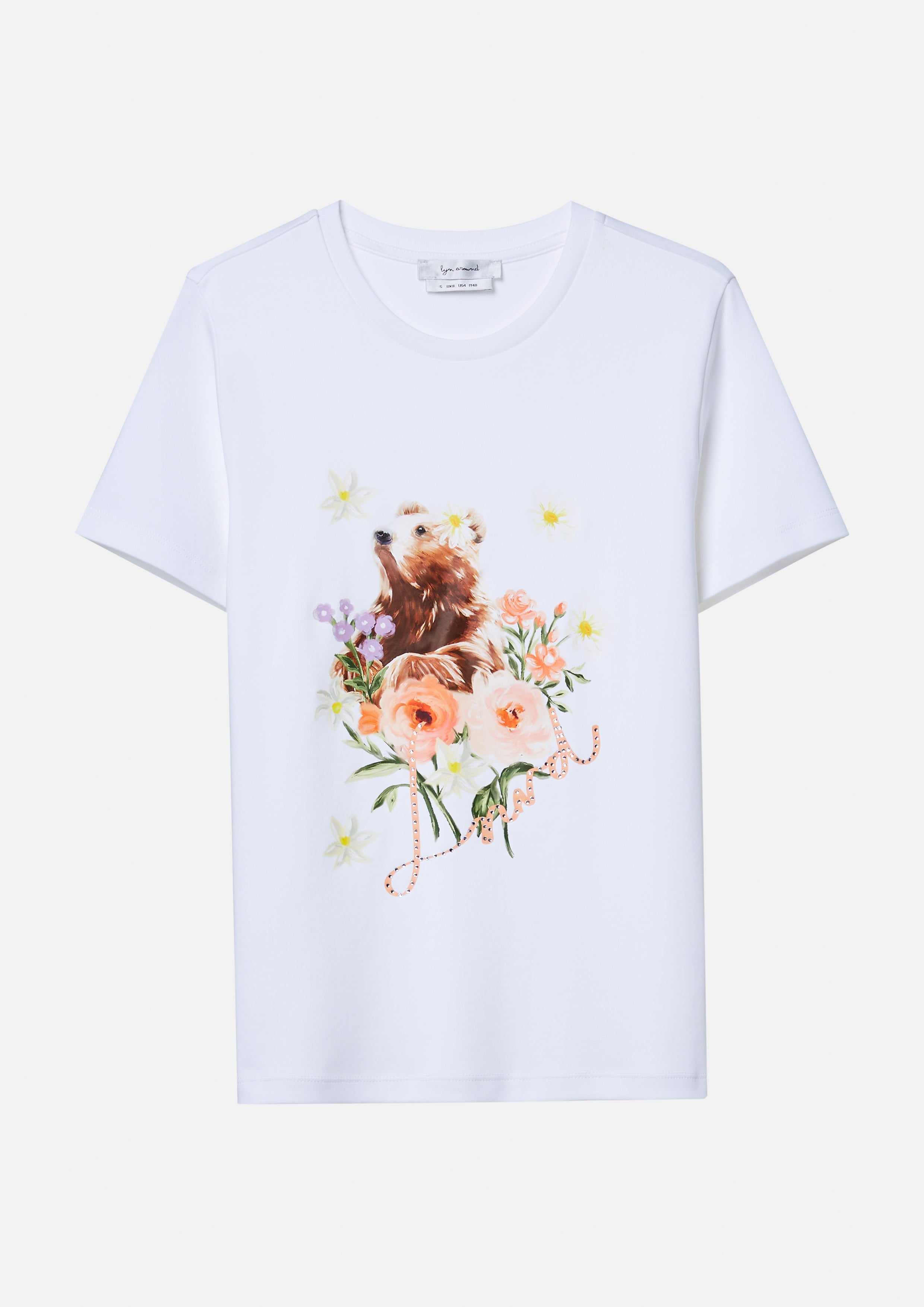 เสื้อยืด ลาย Bear in Bloom SPF is My BFF