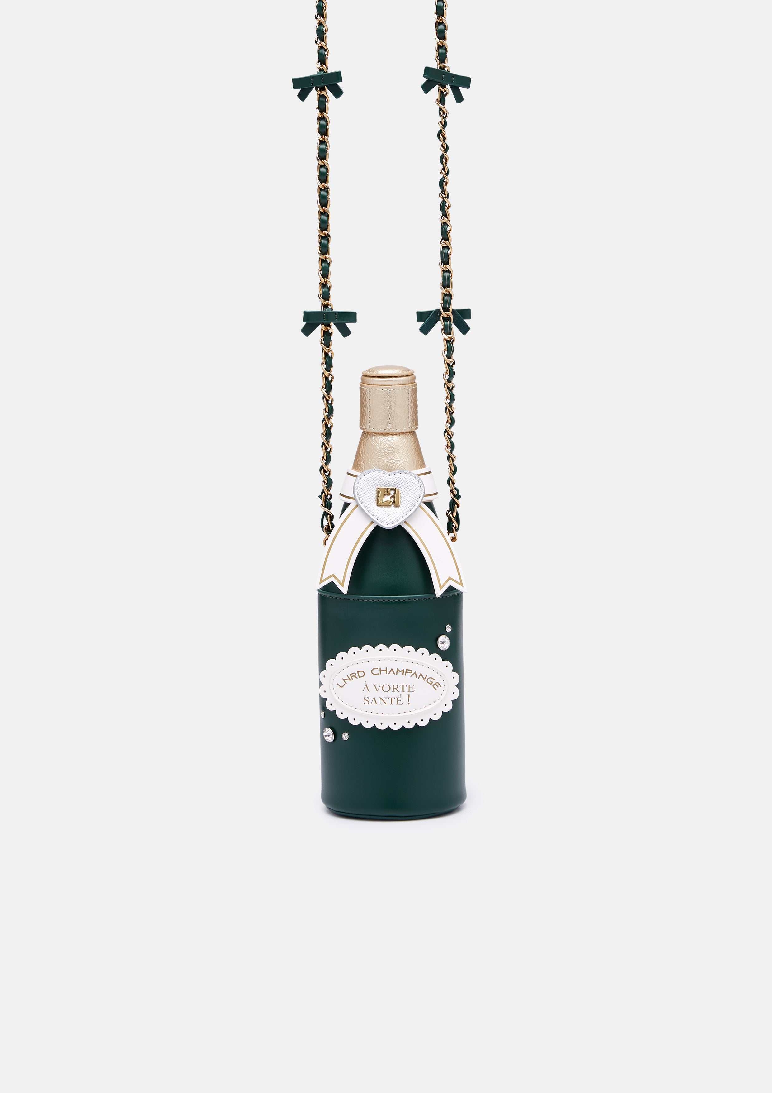 Champagne Crossbody Bag
