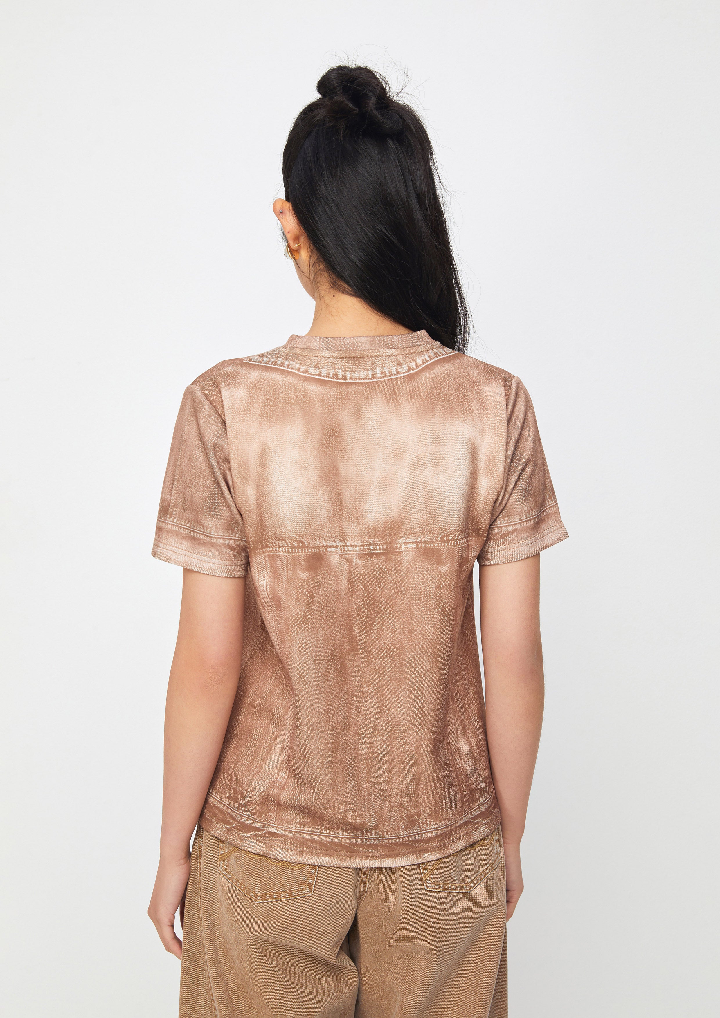 เสื้อยืดแขนสั้นพิมพ์ลาย คอลเลกชัน Dust and Diamonds