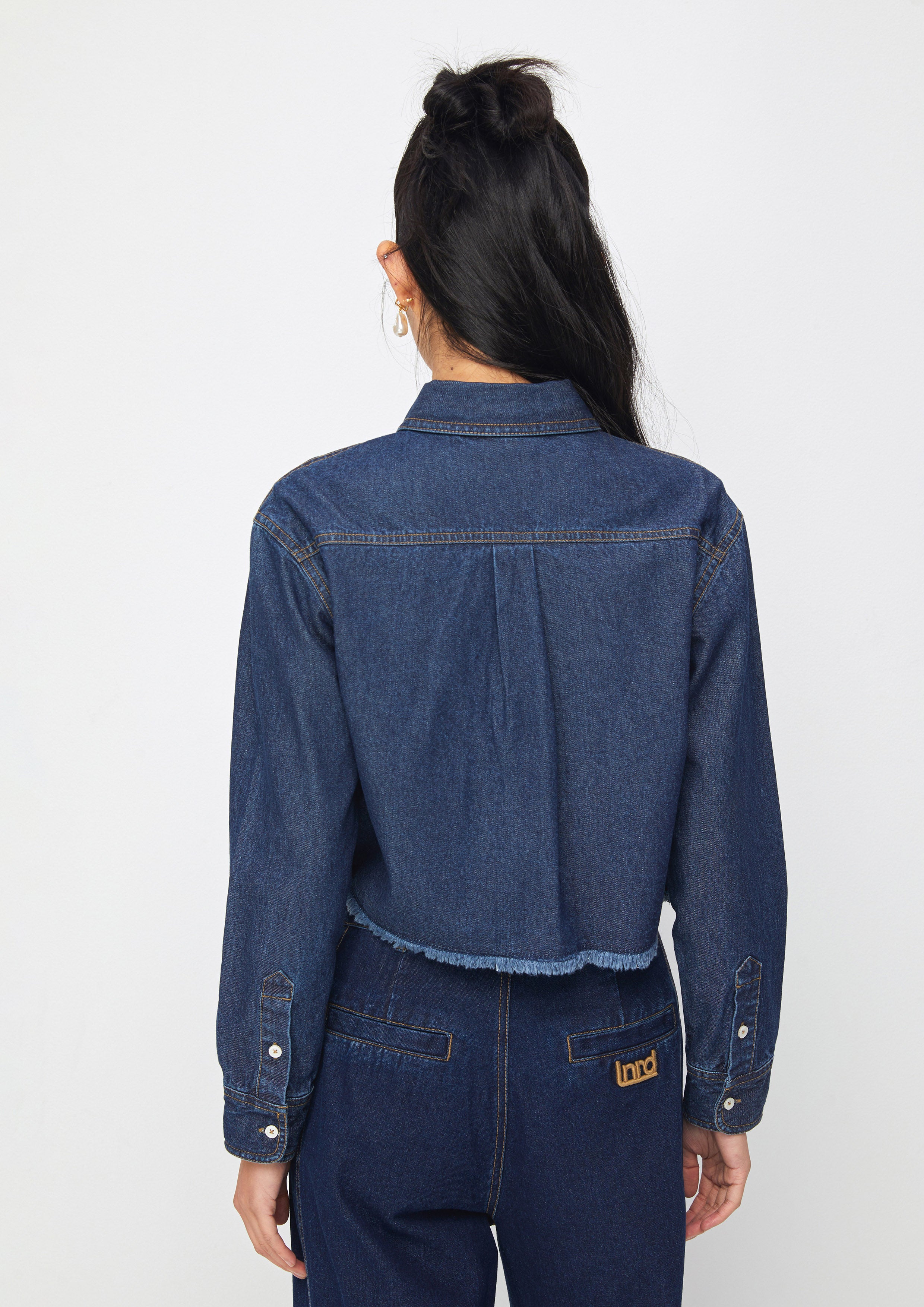 เสื้อเชิ้ตเดนิมชายเสื้อรุ่ย คอลเลกชัน Casual Chic