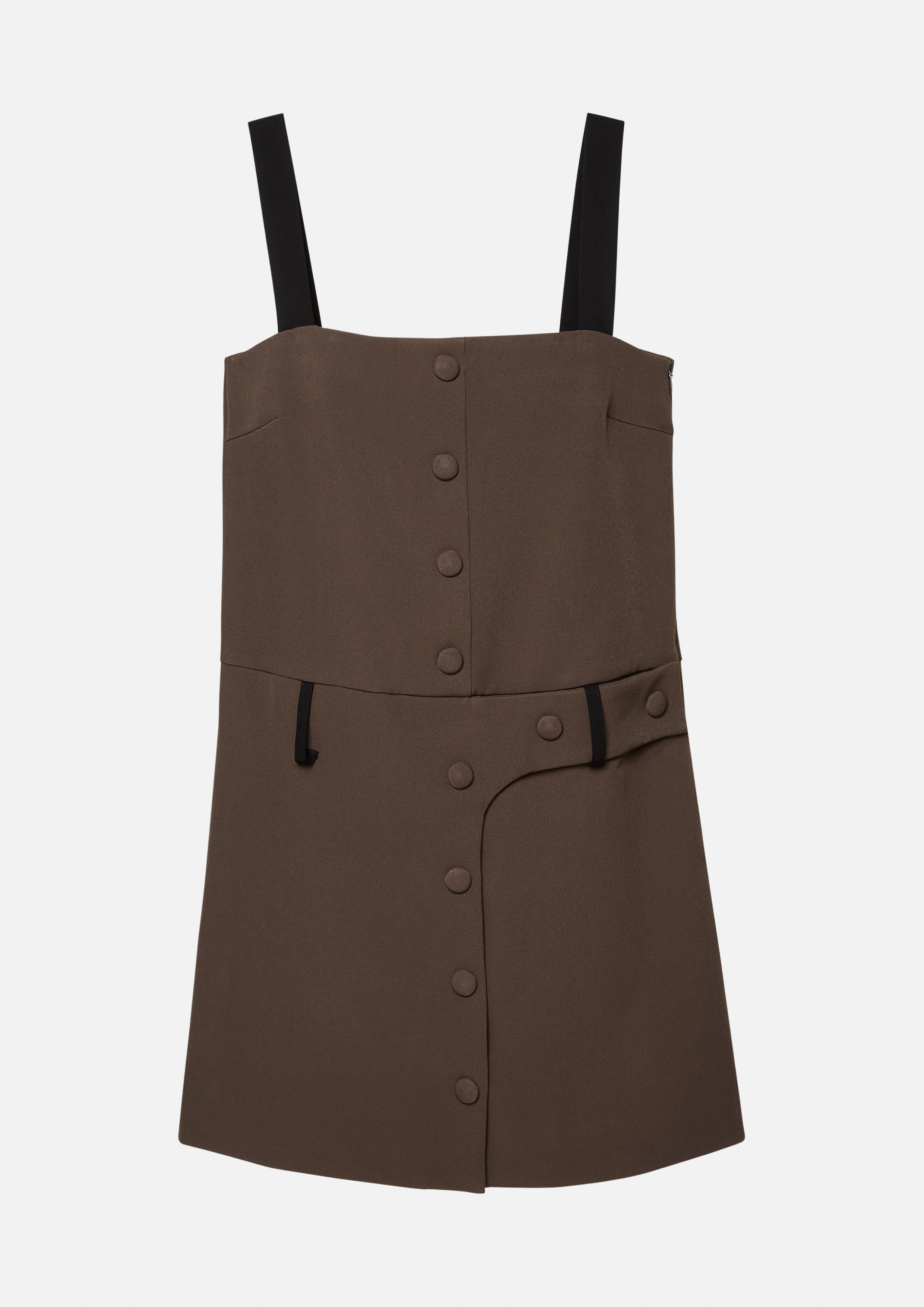 Button Mini Dress The Secret Agent