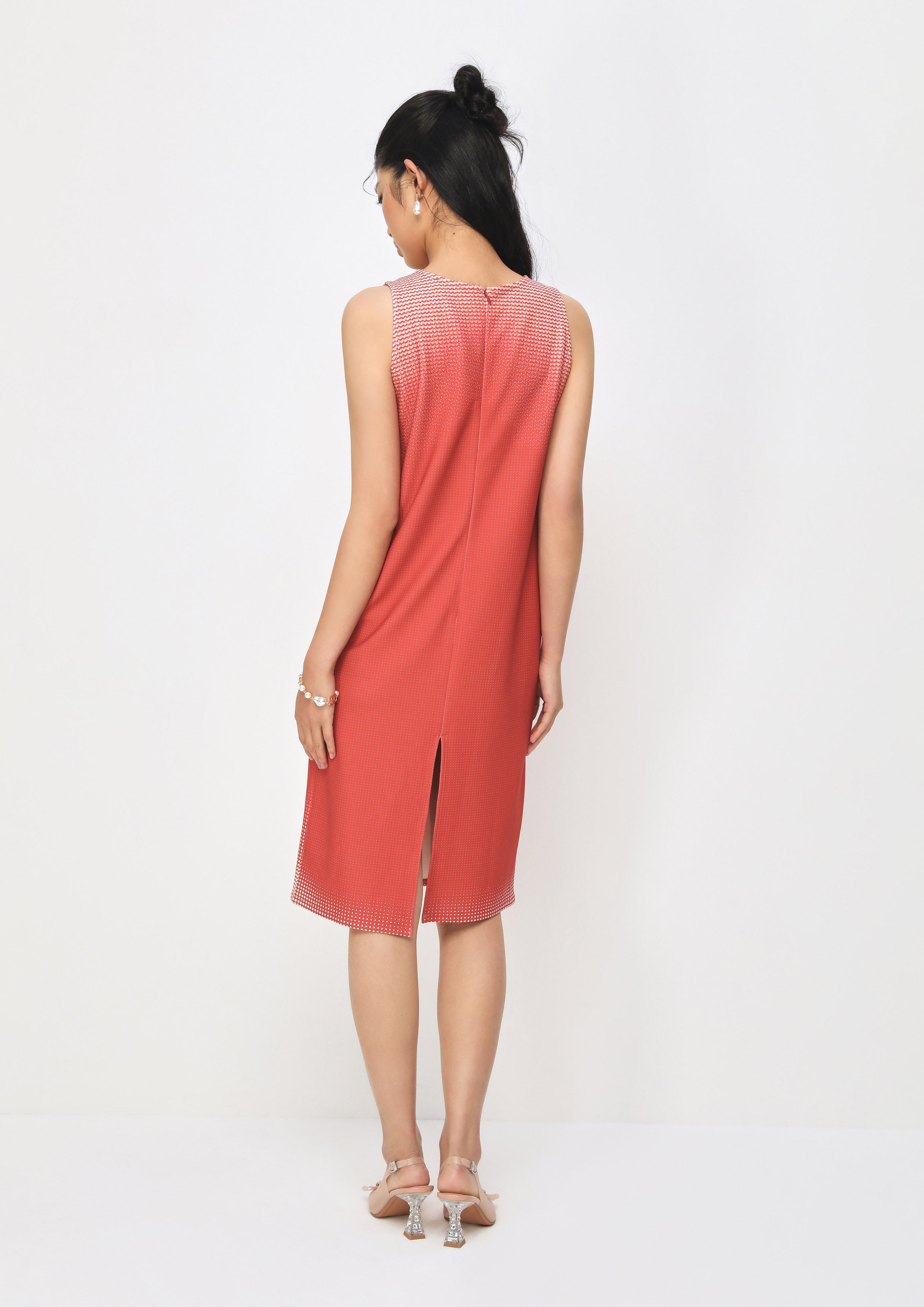 Print Sleeveless Dress The Secret Agent