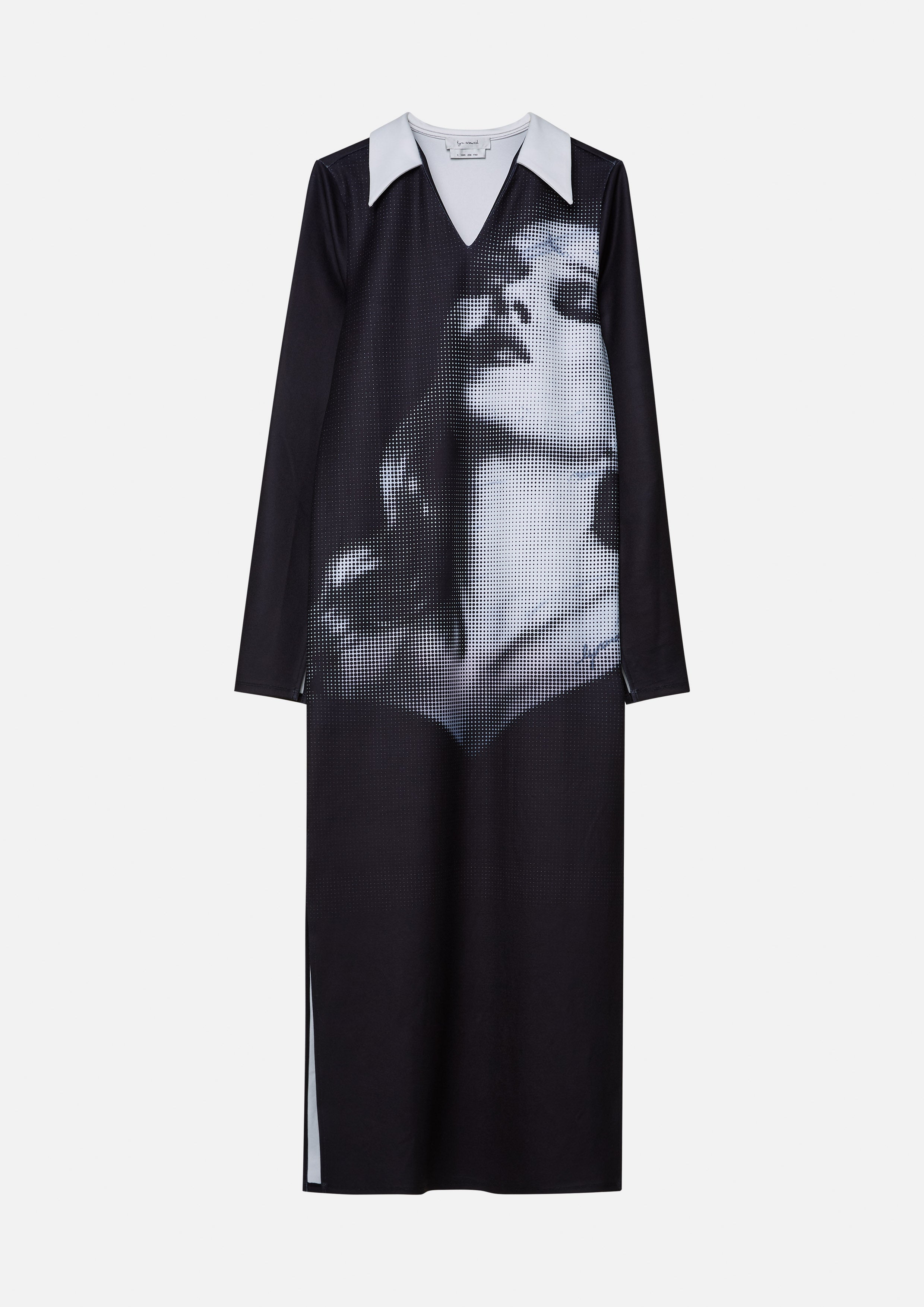 Print Long Sleeve Dress The Secret Agent
