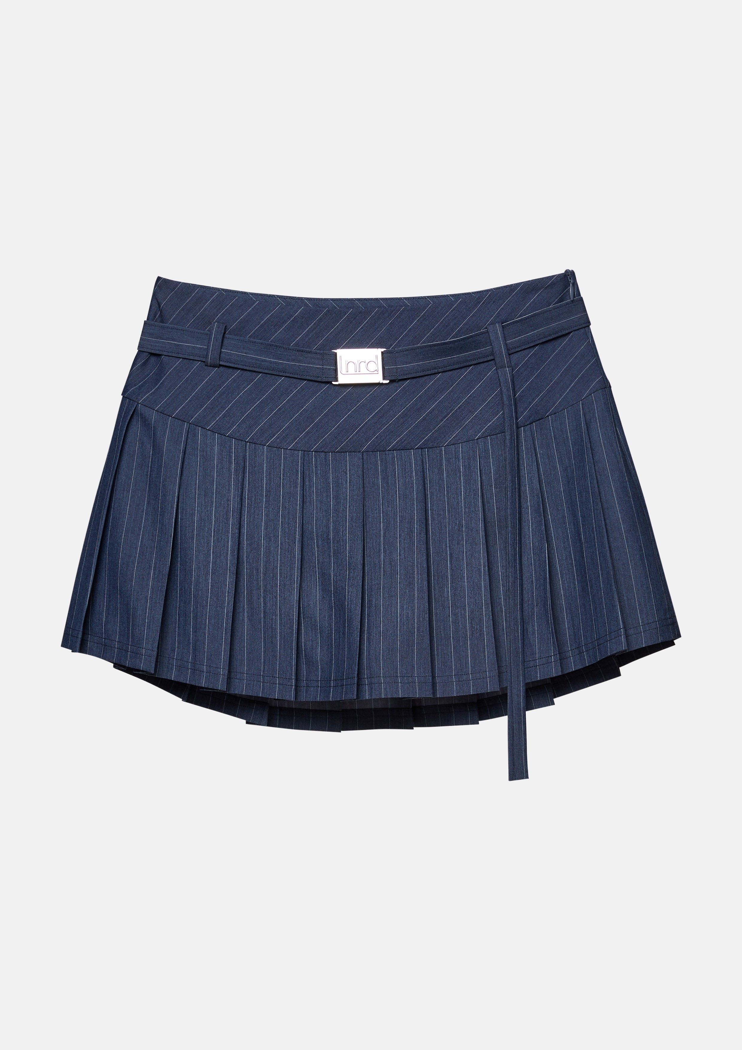 Stripe Pleated Mini Skirt Rehab & Leisure