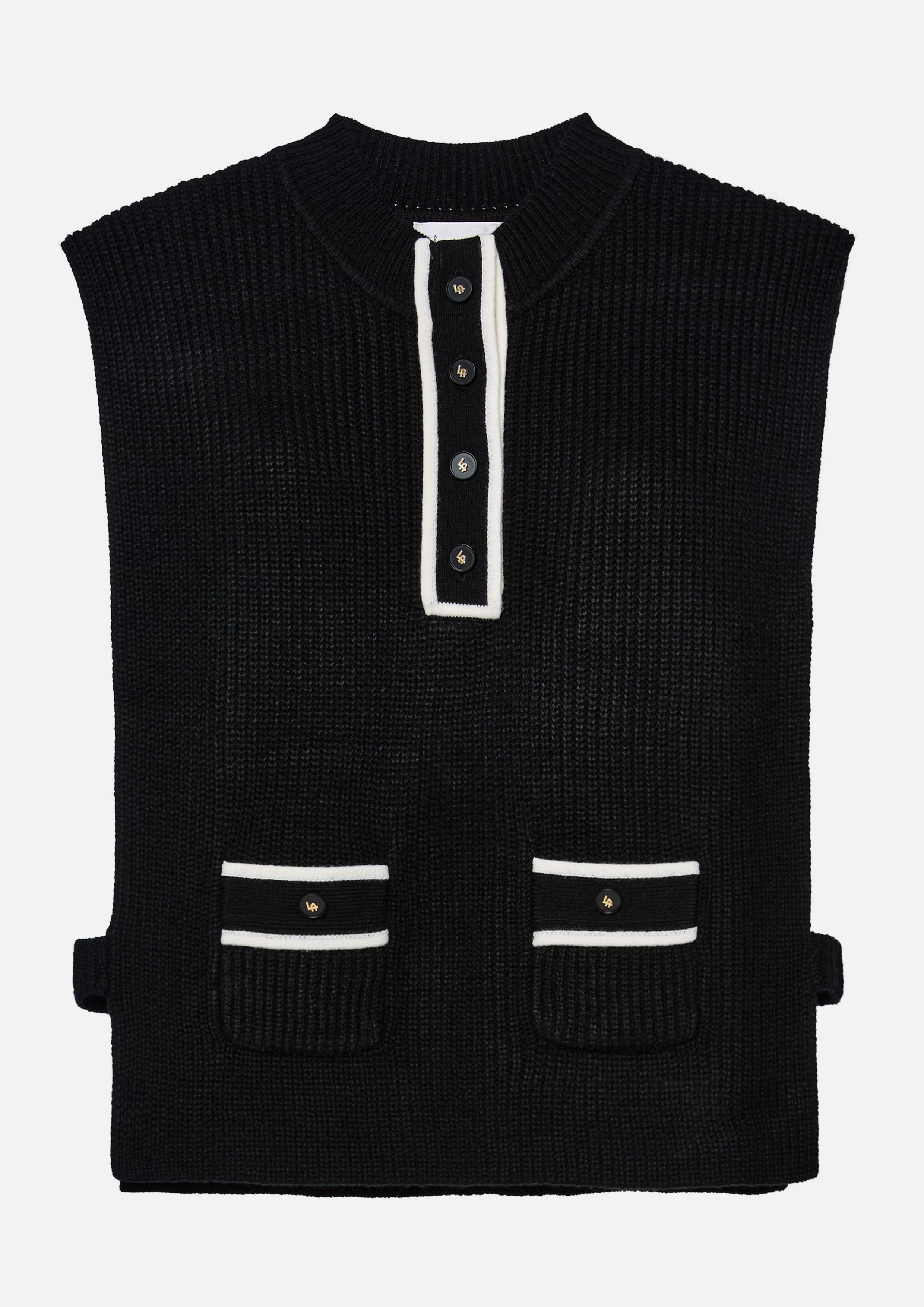 Knitted Sleeveless Top Let's Play a Game