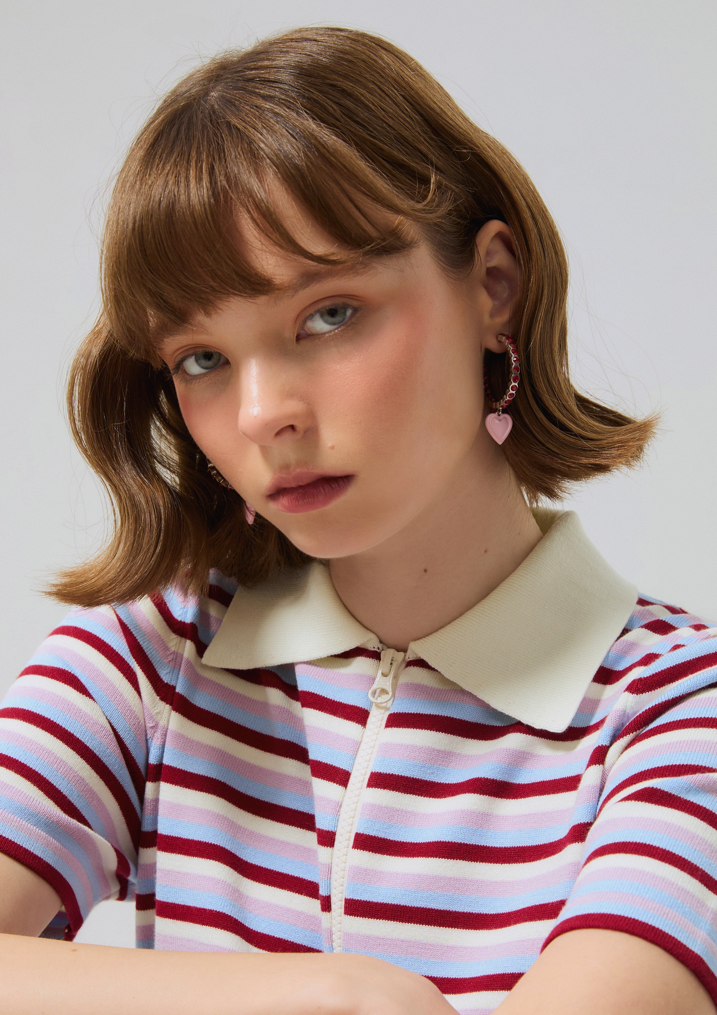 ต่างหู Heartfelt Hoops