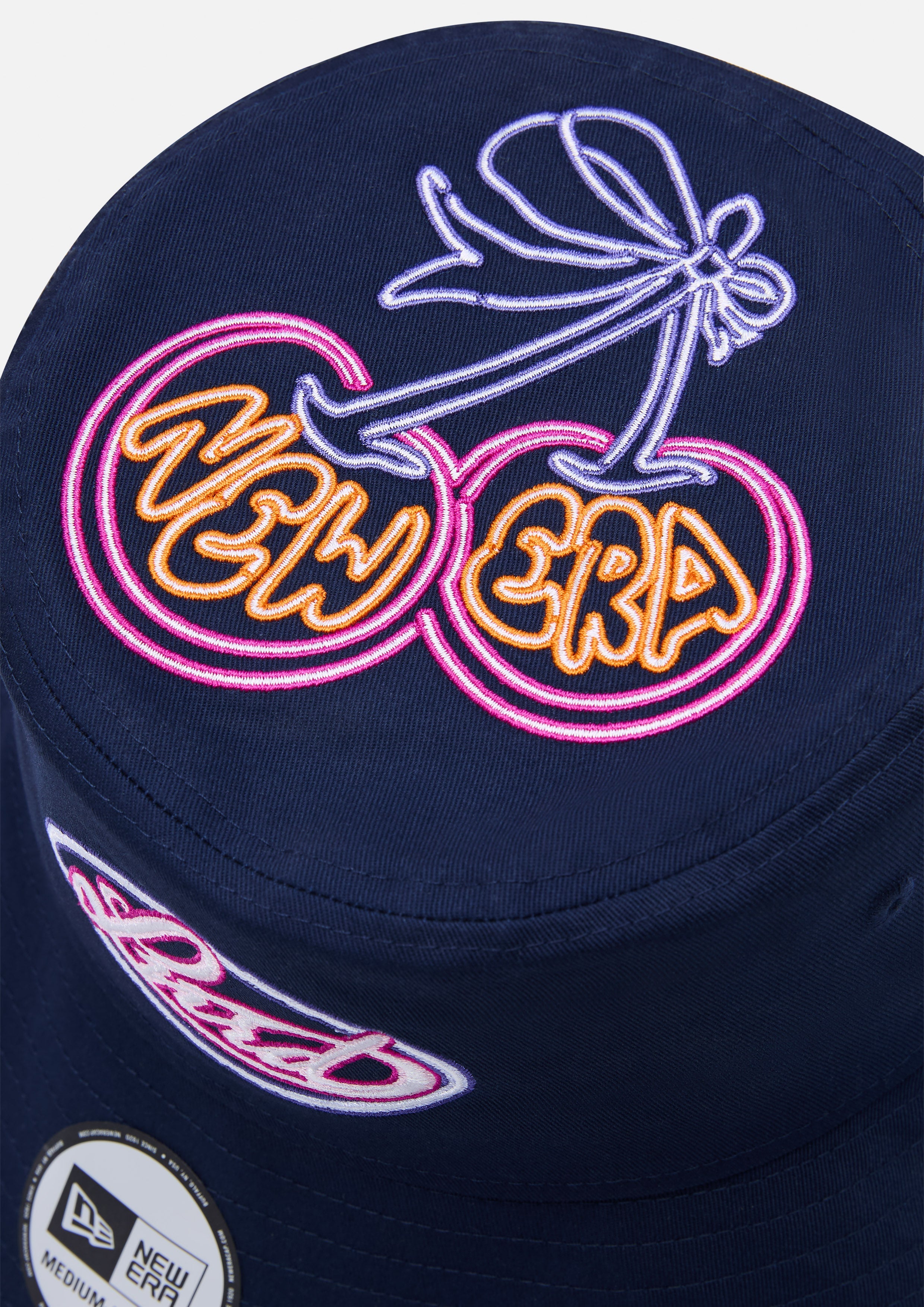 หมวกบักเก็ต Neon Logo คอลเลกชัน LA x New Era