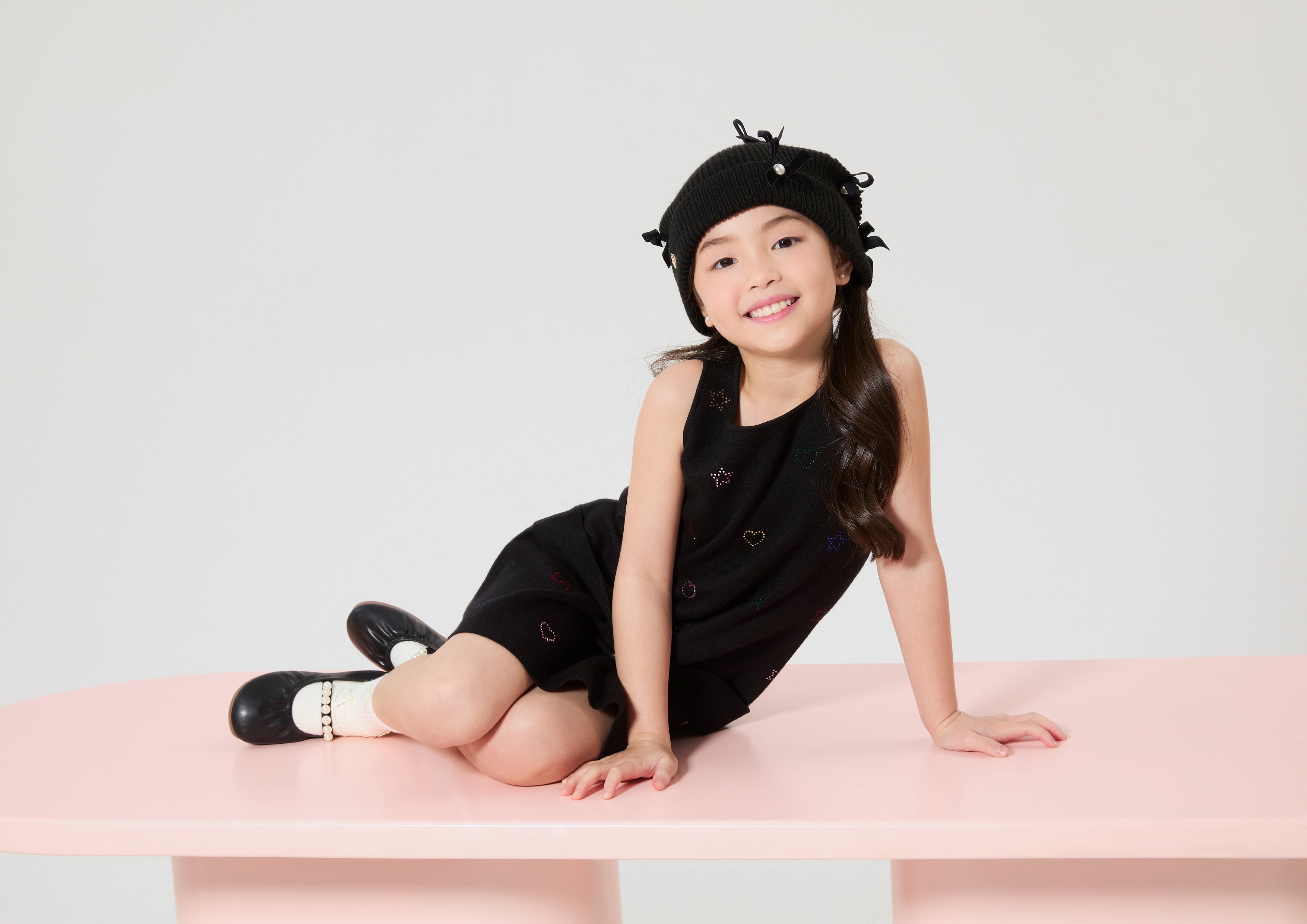 Crystal Embellished Mini Dress For Girls Neon Dreams