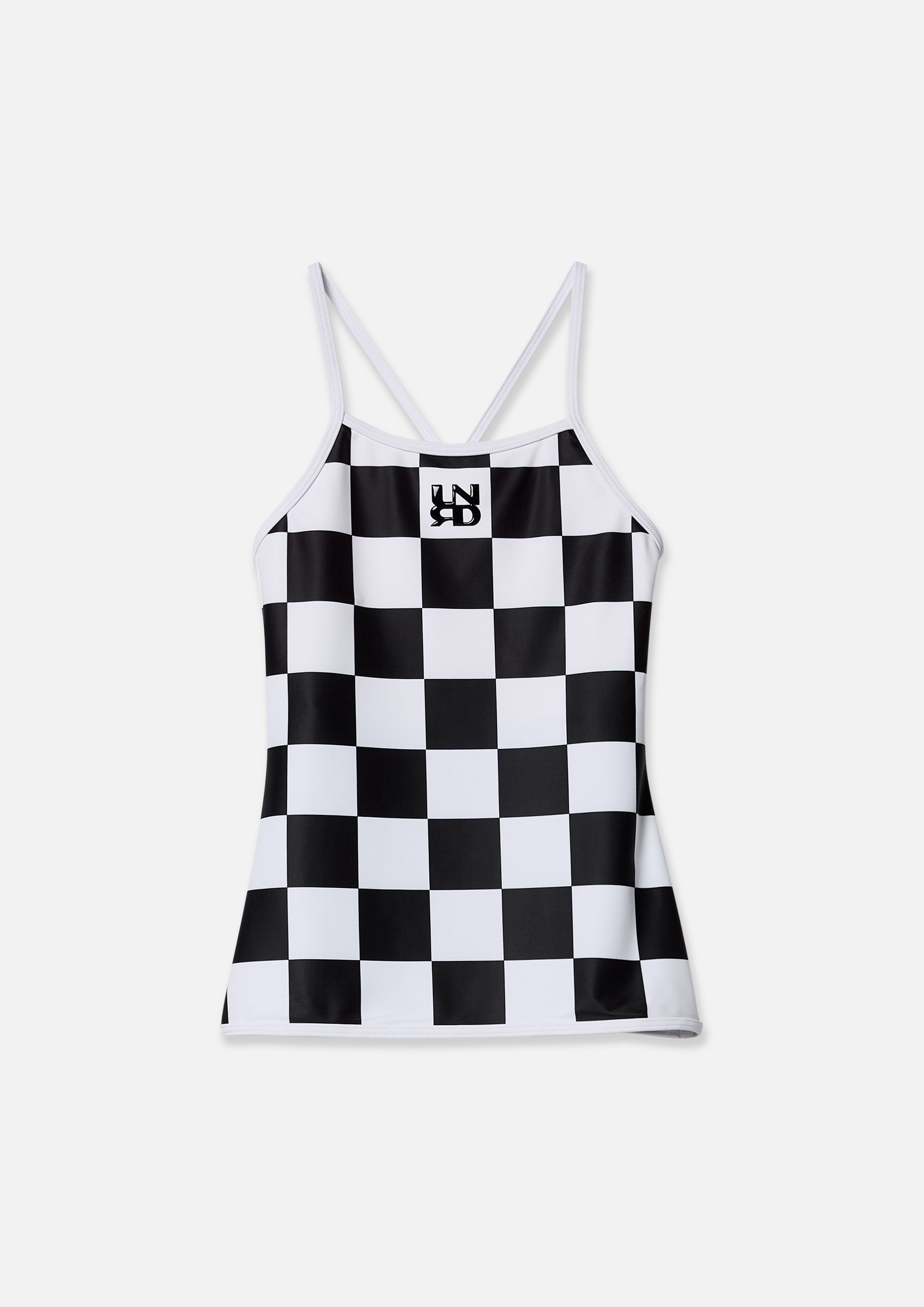 ชุดว่ายน้ำสายเดี่ยวลายตาราง คอลเลกชัน Speed Voyard